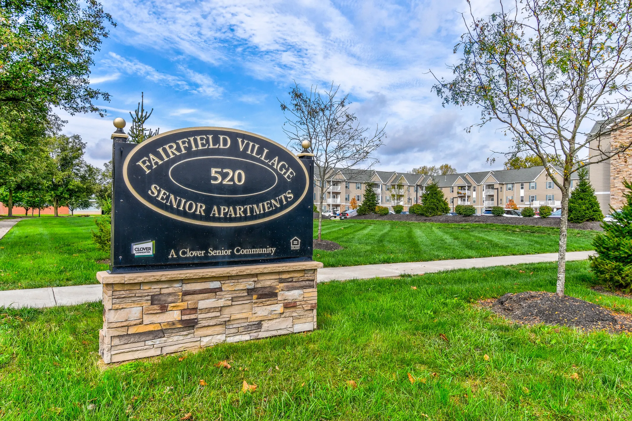 Community Signage - Fairfield Village Senior Apartments - Fairfield, OH