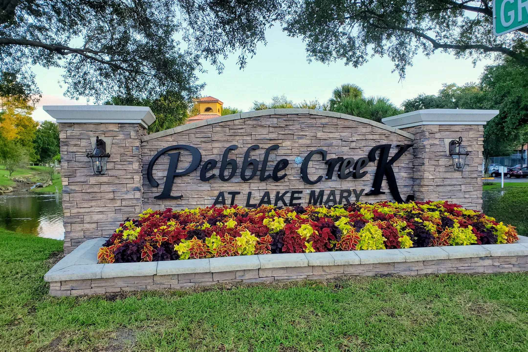 Community Signage - Pebble Creek - Lake Mary, FL