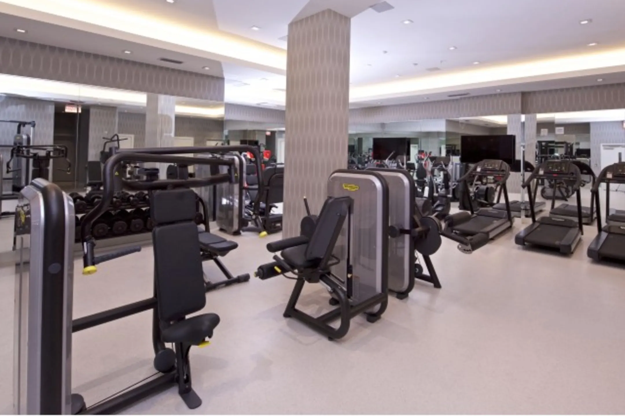 Fitness Weight Room - Brickel West City Rentals - Miami, FL