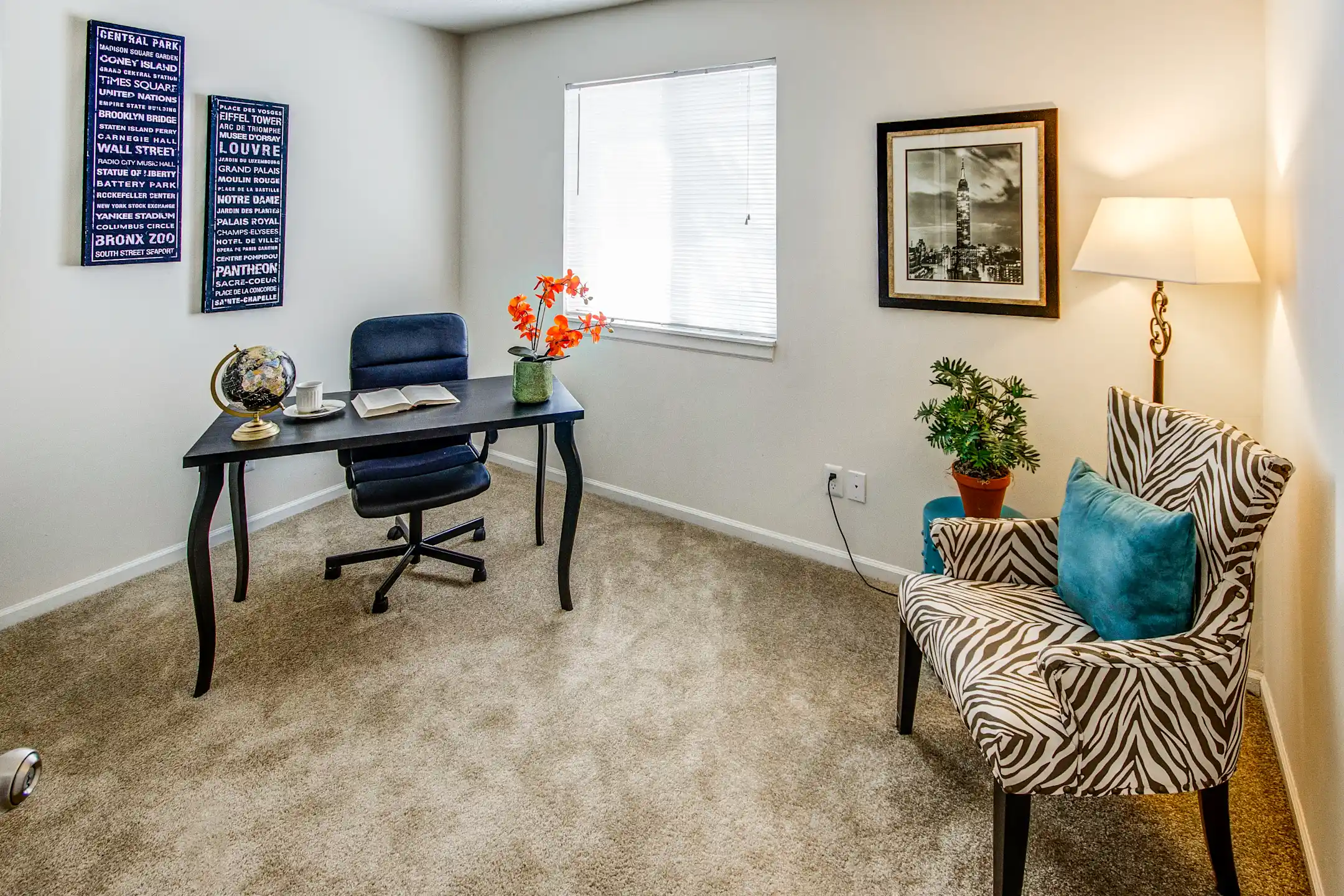 Living Room - Creek Bay At Meridian Woods - Indianapolis, IN