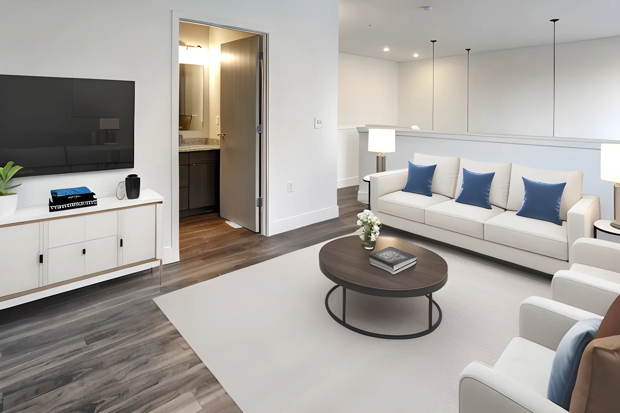 Living Room - Ardmore Apartments - Indianapolis, IN