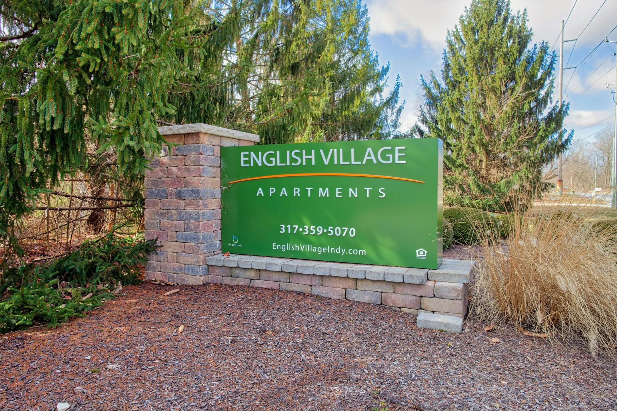 Community Signage - English Village Apartments - Indianapolis, IN