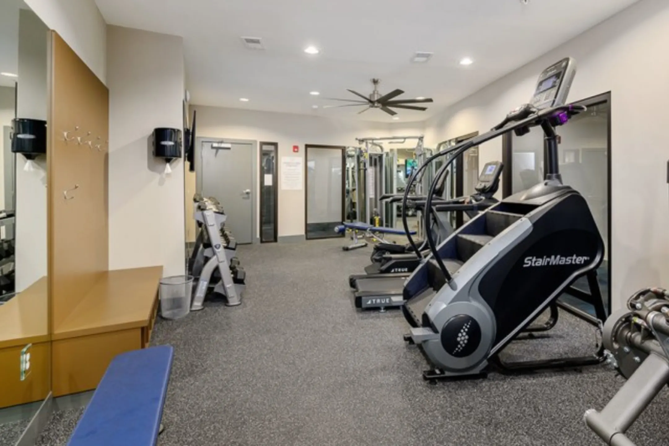 Fitness Weight Room - The District Flats - Lenexa, KS