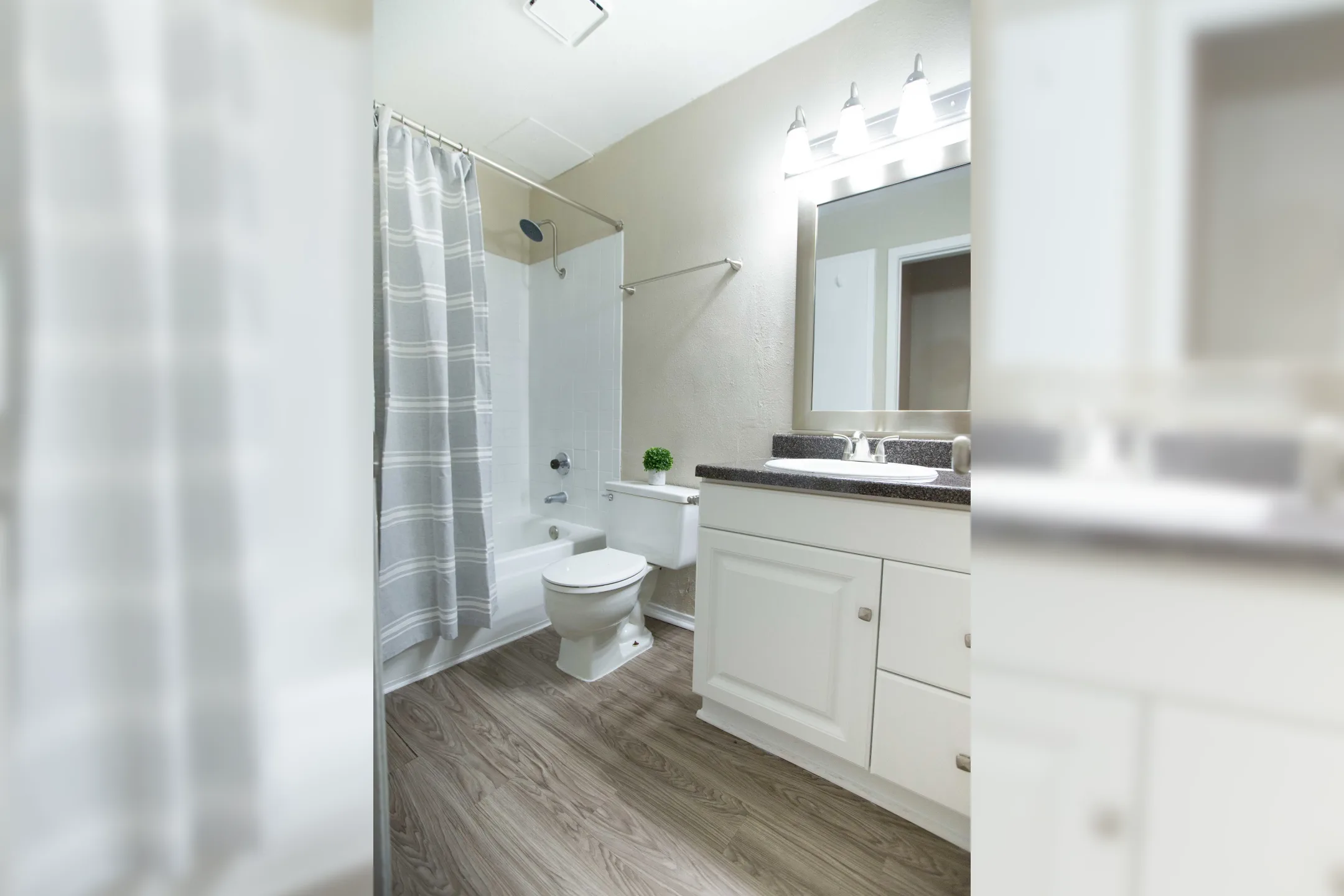 Bathroom - Rolling Brook Apartments - Huntsville, TX
