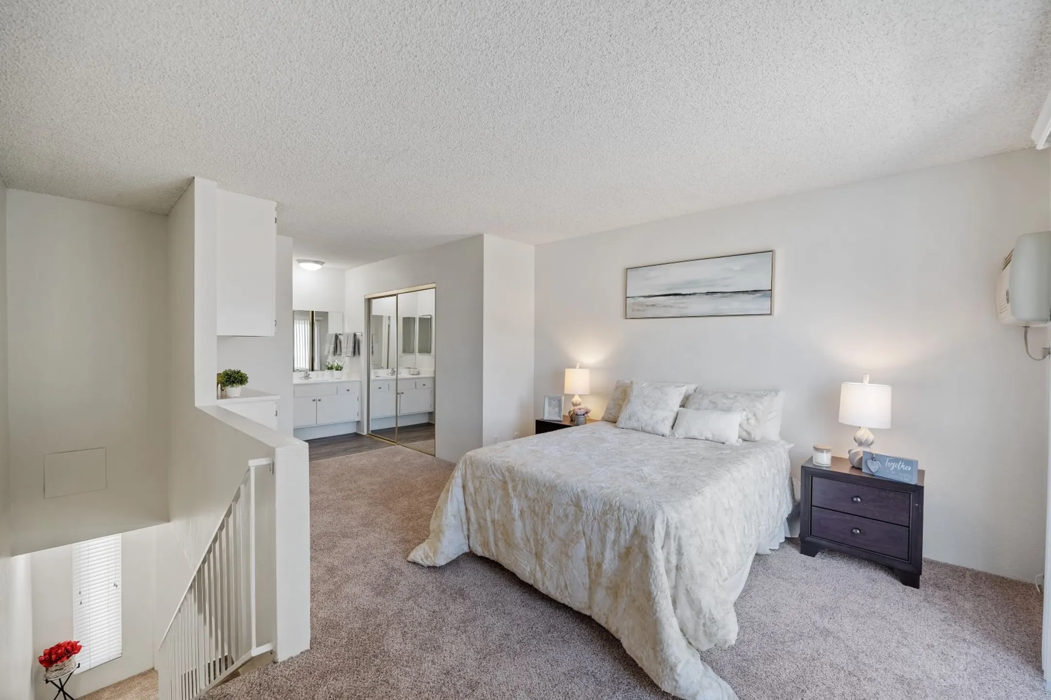 Bedroom - The Newporter Apartments - Tarzana, CA