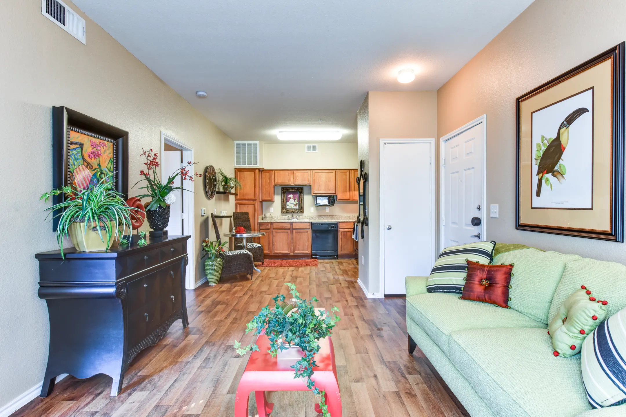 Living Room - Nova Vista Apartments at Woodlake - San Antonio, TX