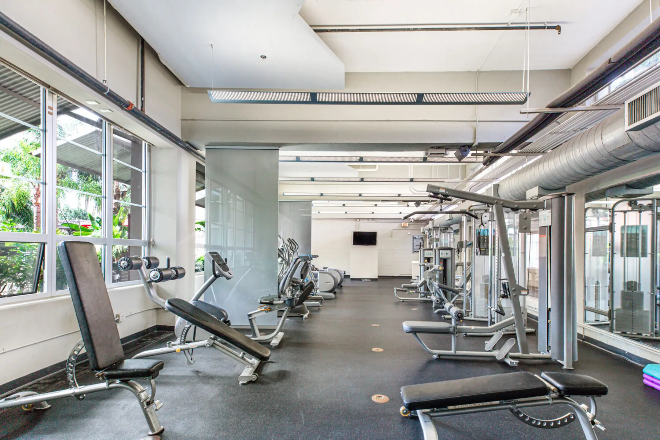Fitness Weight Room - American Can Apartments - New Orleans, LA
