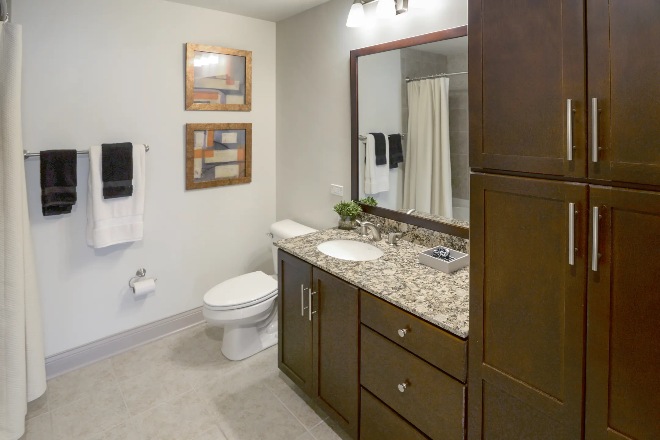 Bathroom - Ninety 7 Fifty On The Park Apartments - Orland Park, IL