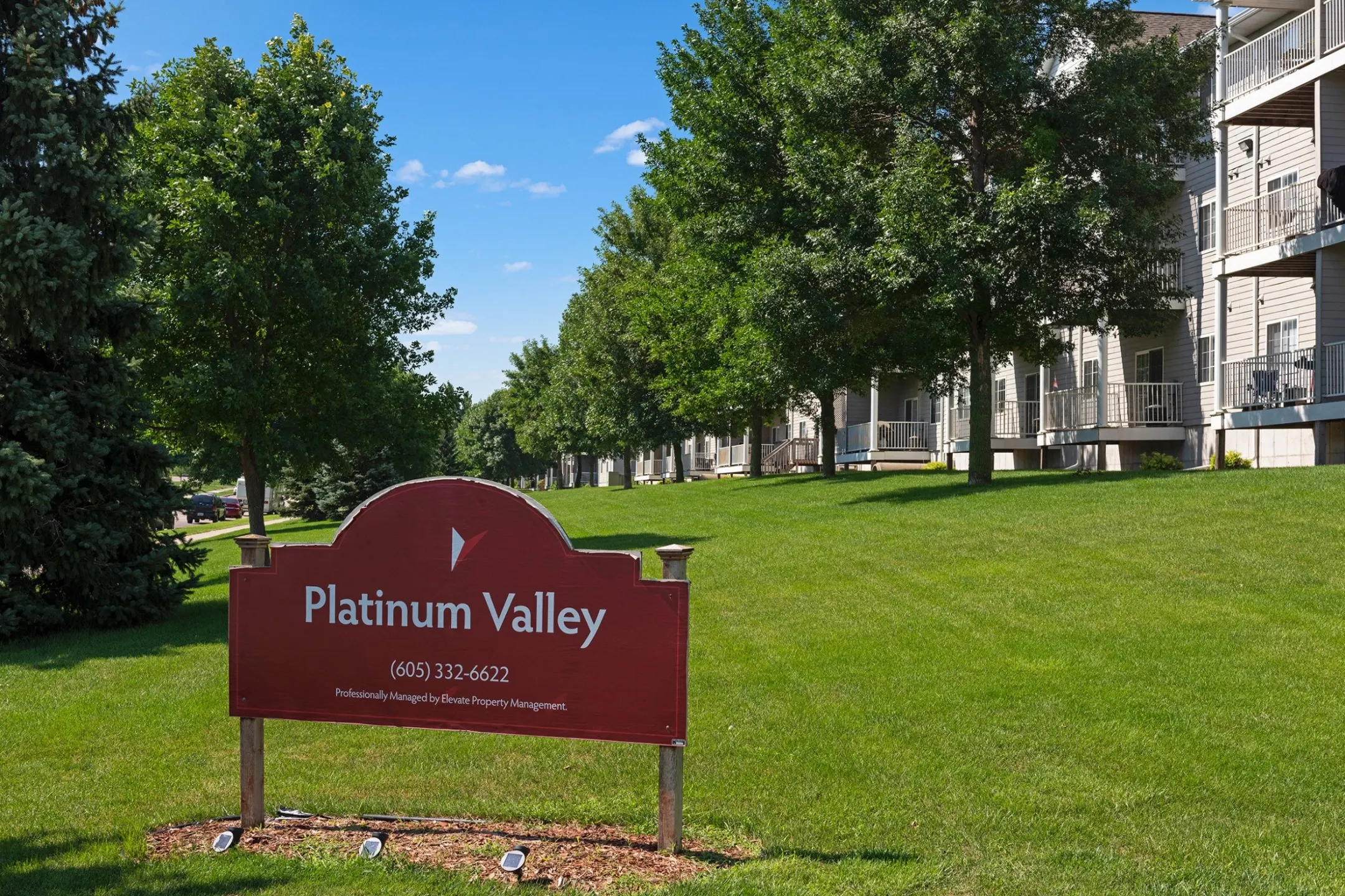 Community Signage - Platinum Valley Apartments - Sioux Falls, SD