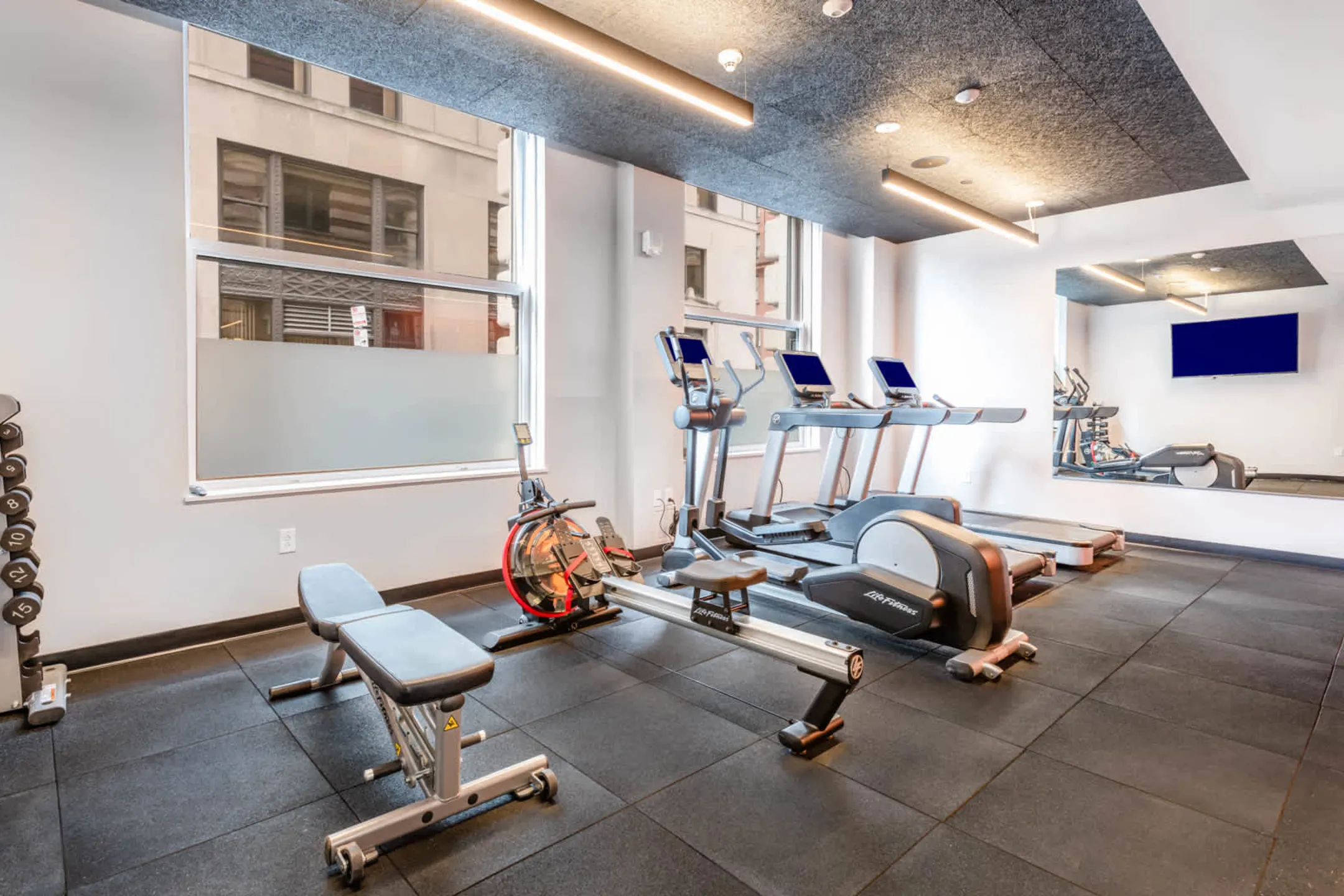 Fitness Weight Room - One India Street - Boston, MA