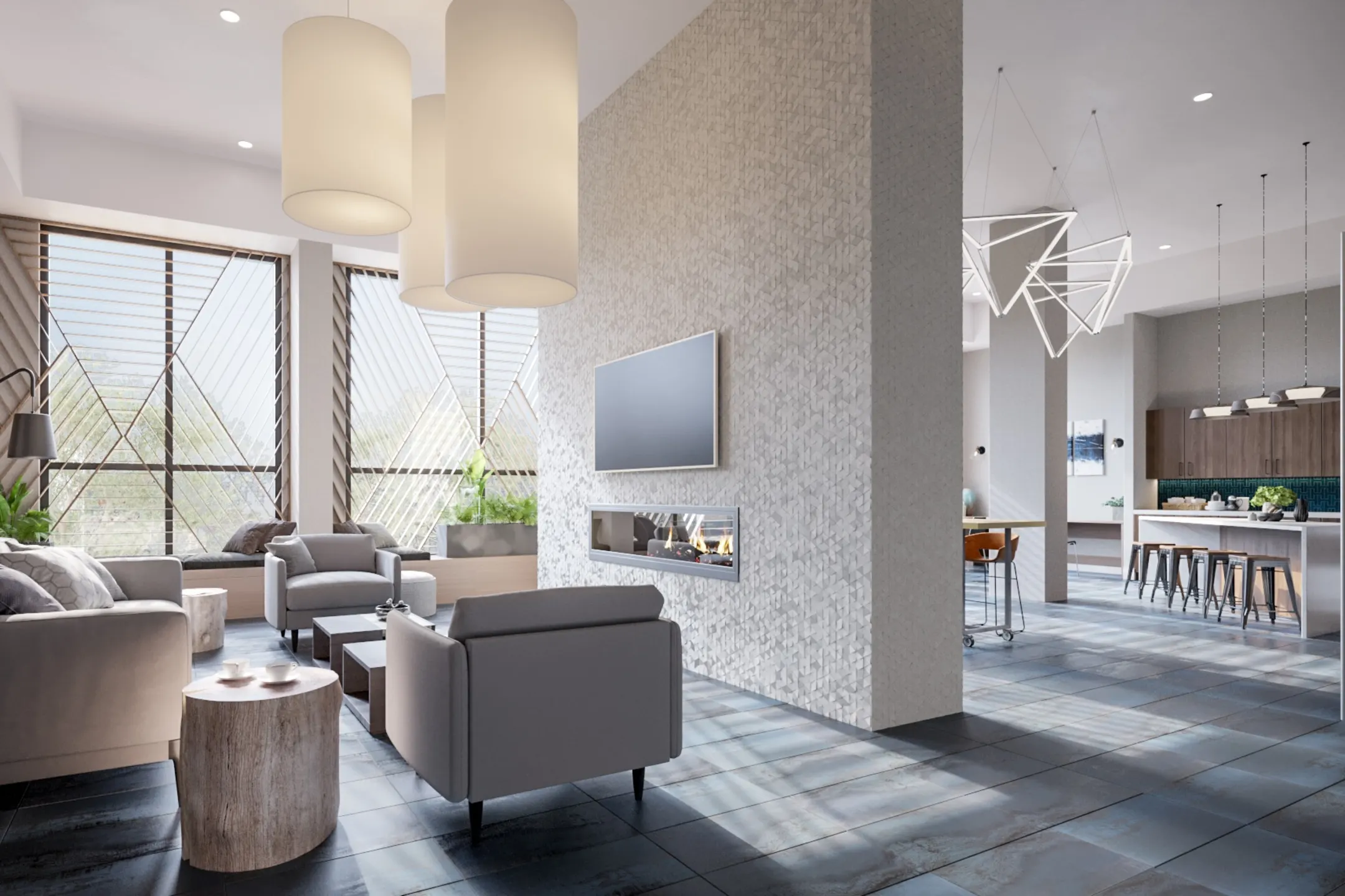 Living Room - The Parker - Los Angeles, CA