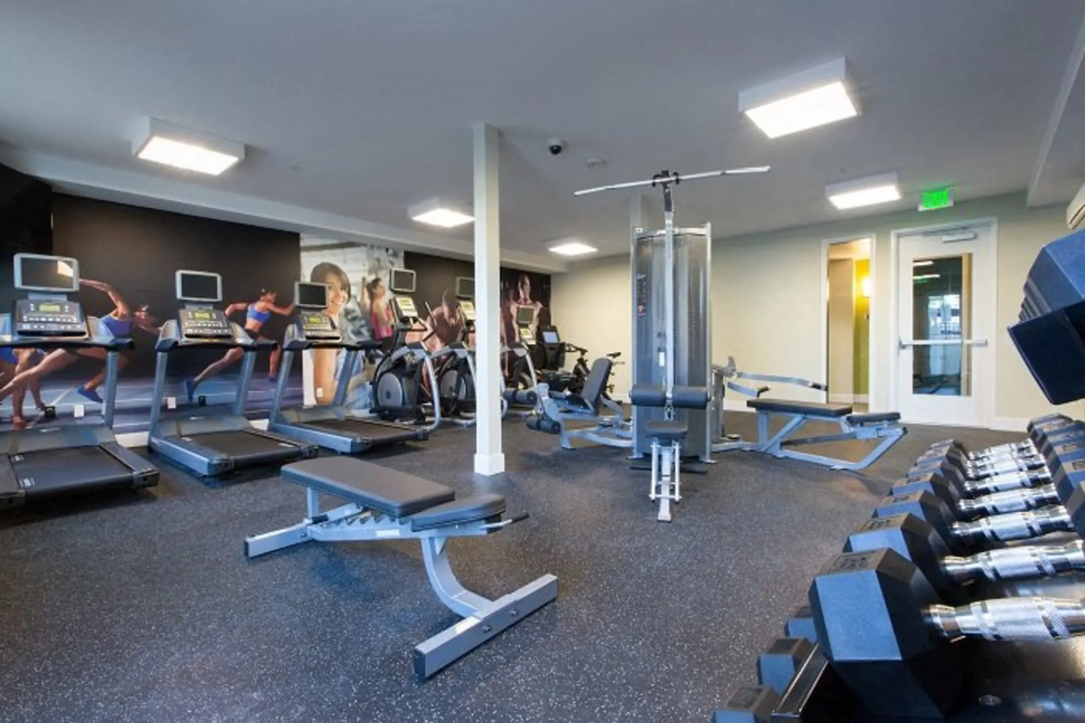 Fitness Weight Room - Tuscany Apartments - Santa Clara, CA