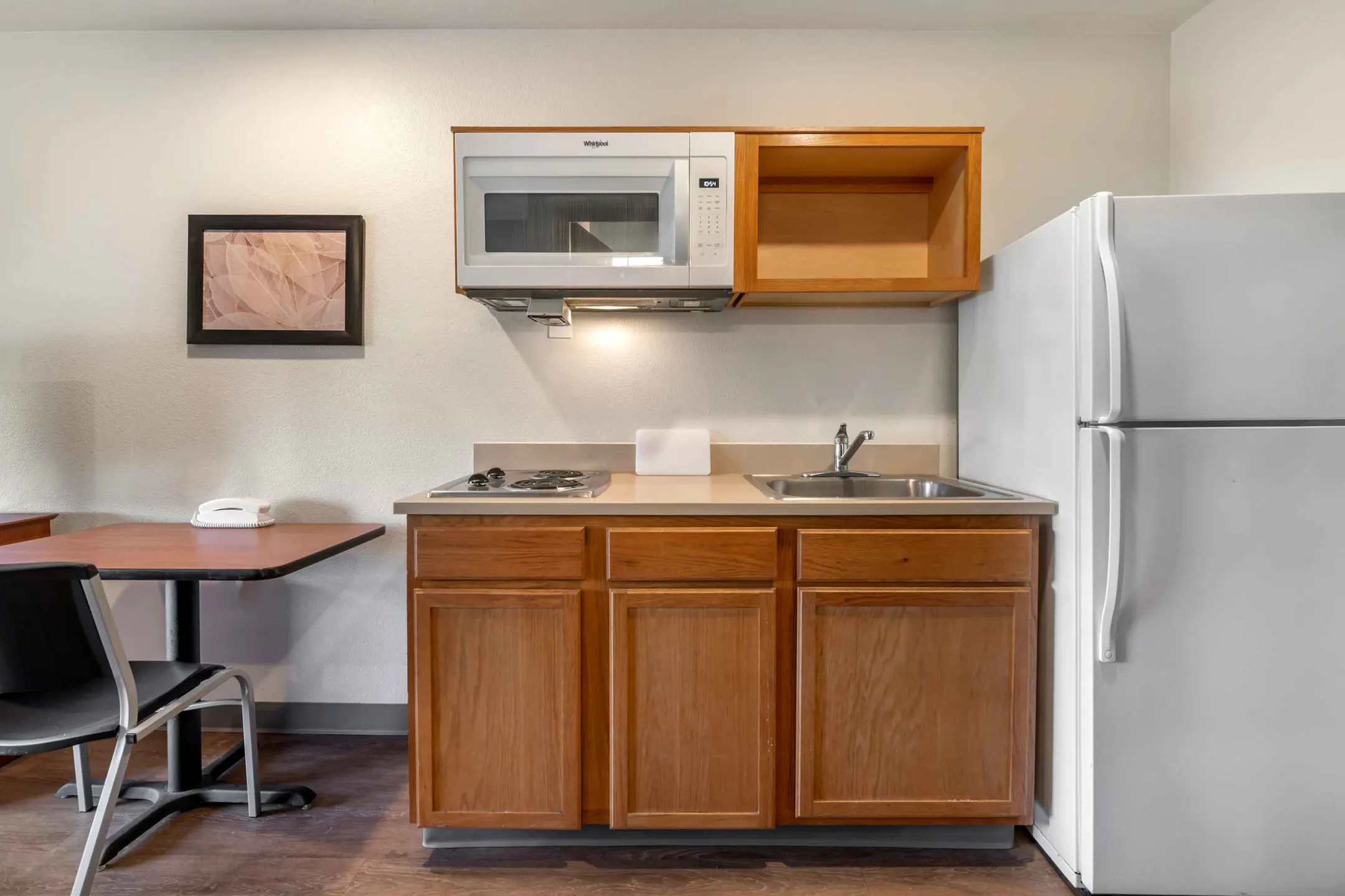 Kitchen - Furnished Studio - Indianapolis - West - Indianapolis, IN