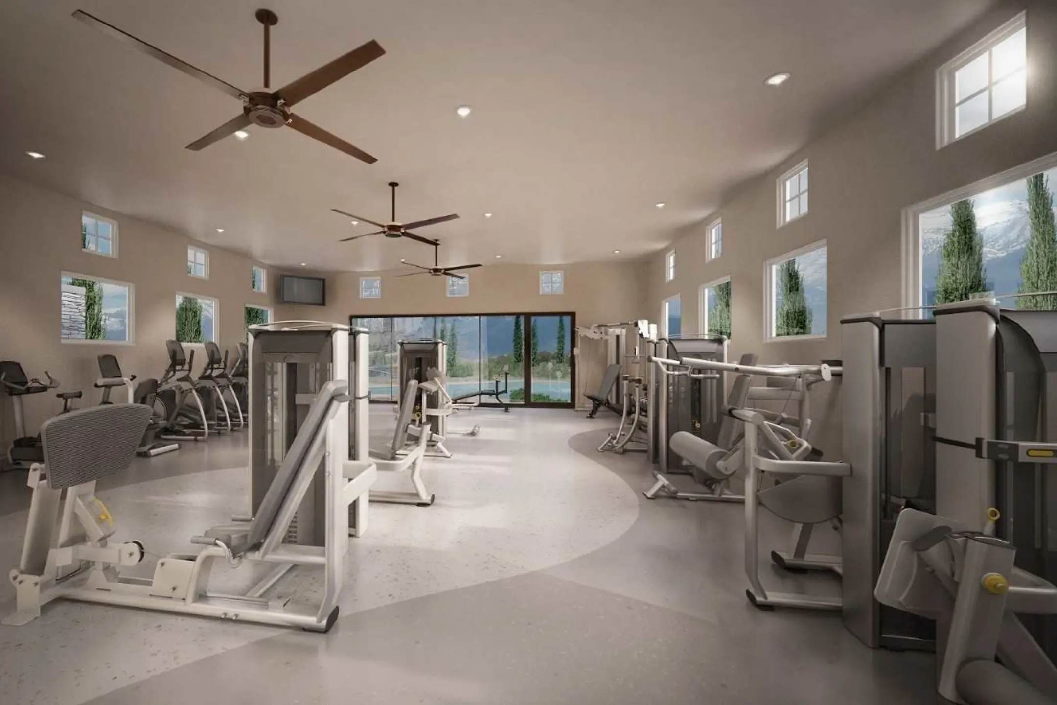 Fitness Weight Room - The Village South - Reno, NV