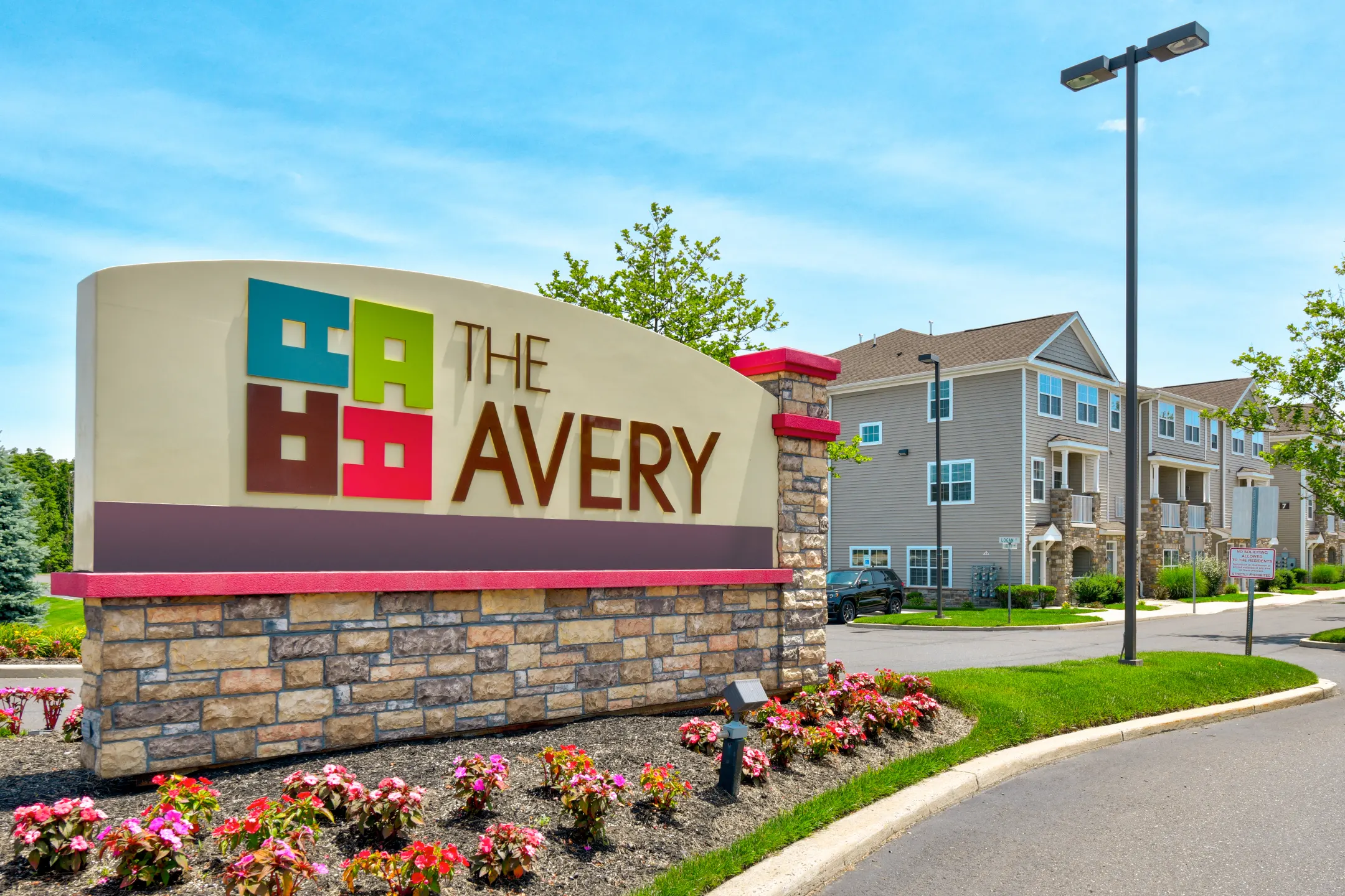 Community Signage - The Avery - Willingboro, NJ