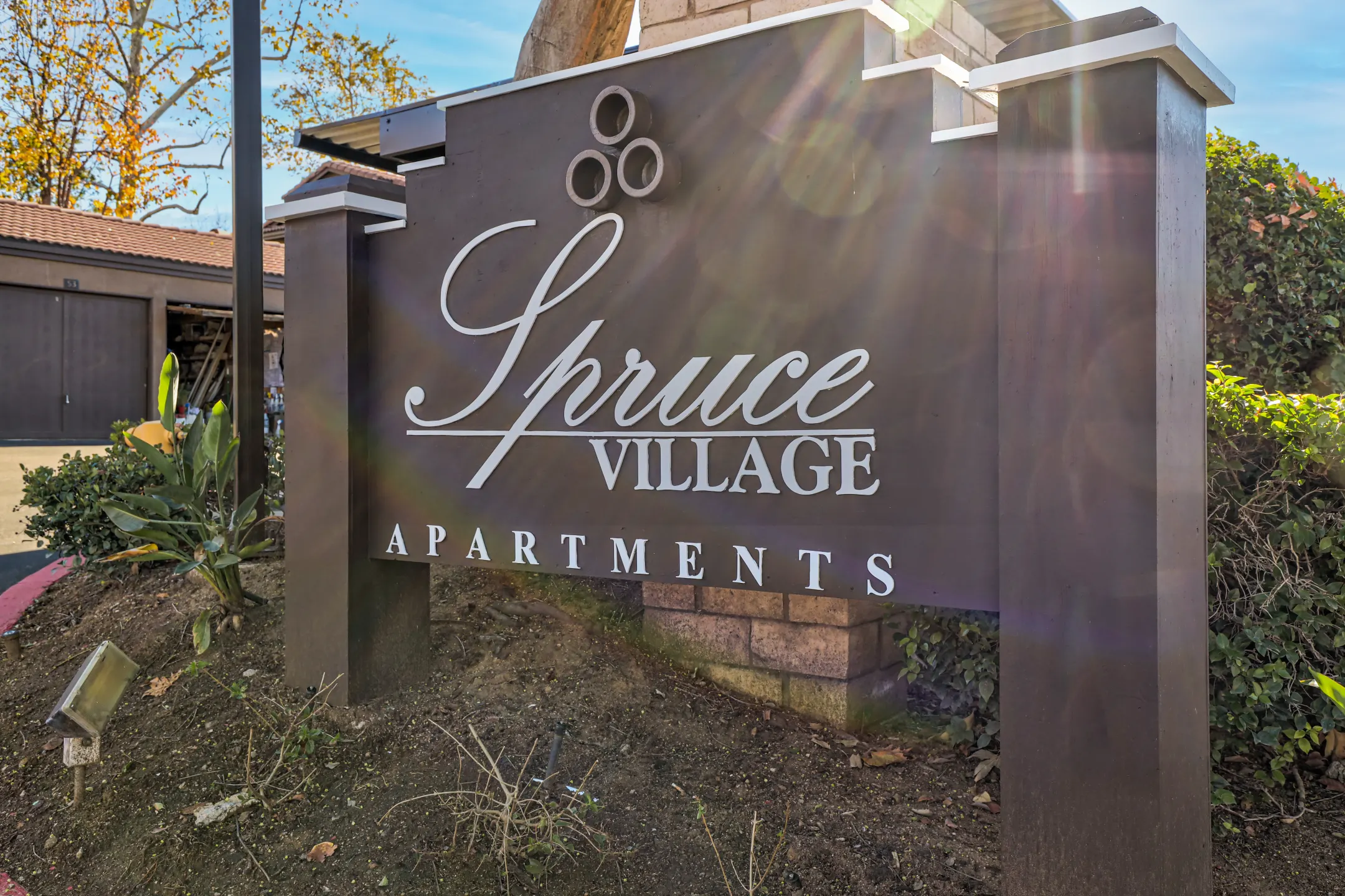 Community Signage - Spruce Village - Riverside, CA
