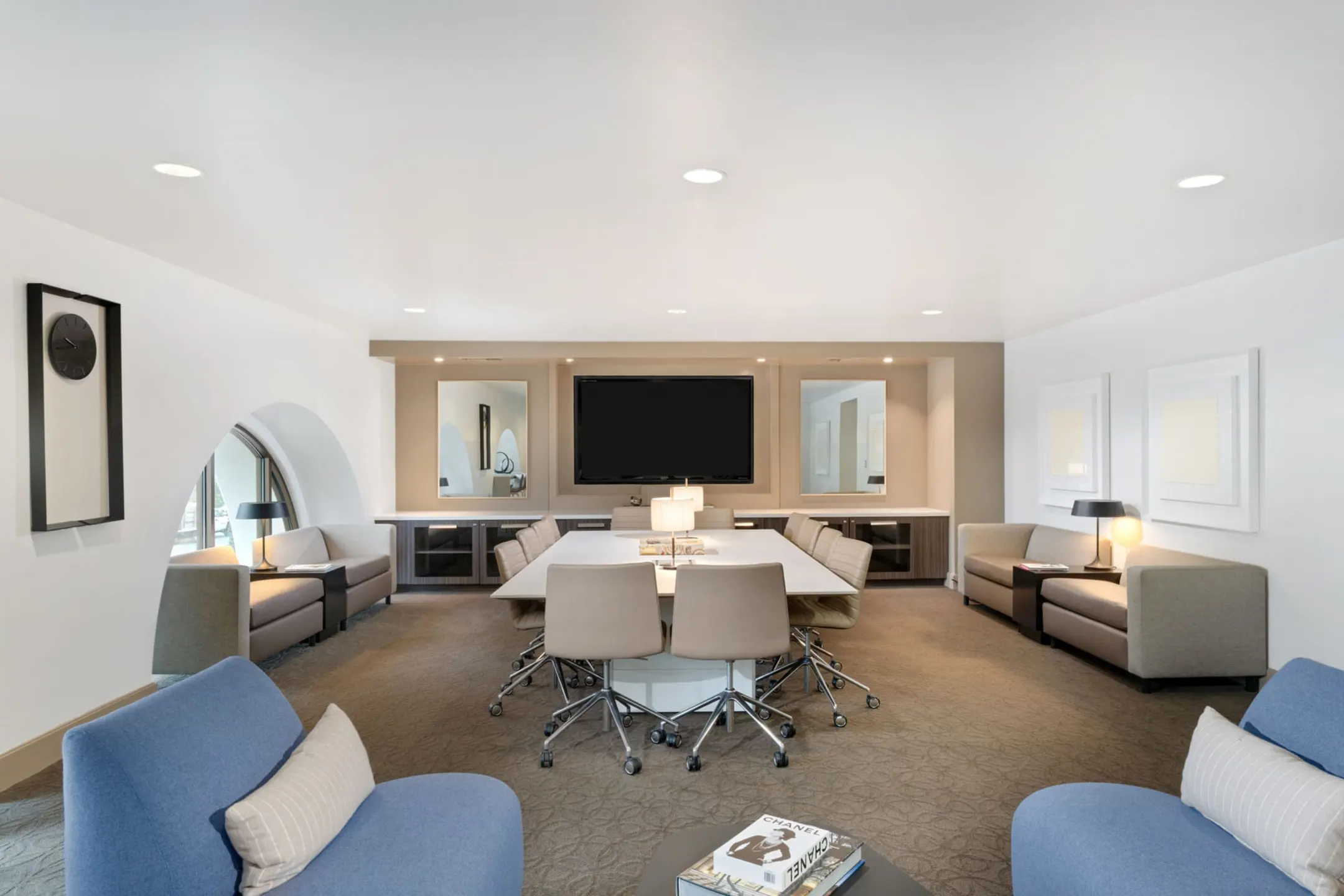 Living Room - The Residences at Bella Terra - Huntington Beach, CA
