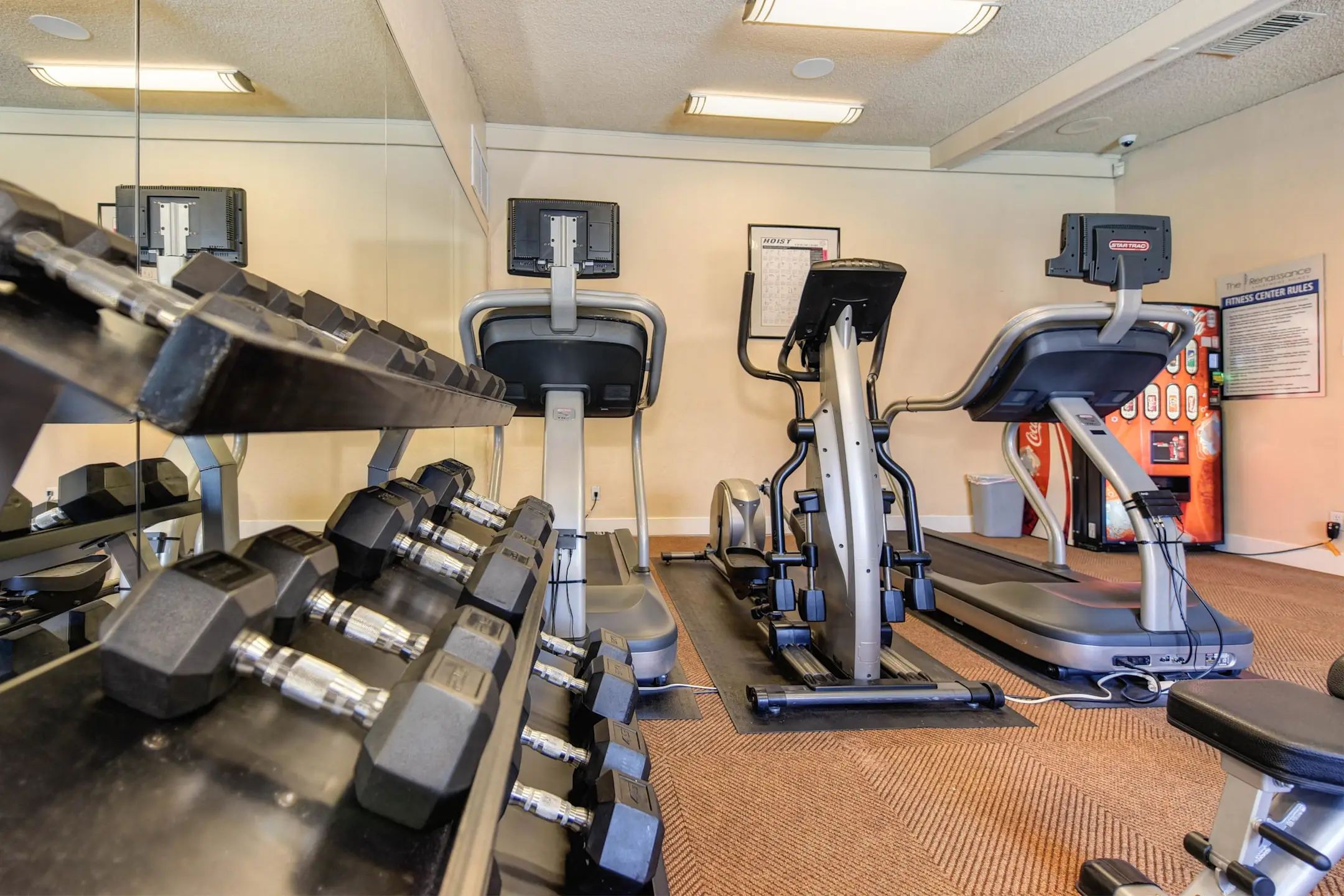 Fitness Weight Room - The Renaissance - Citrus Heights, CA