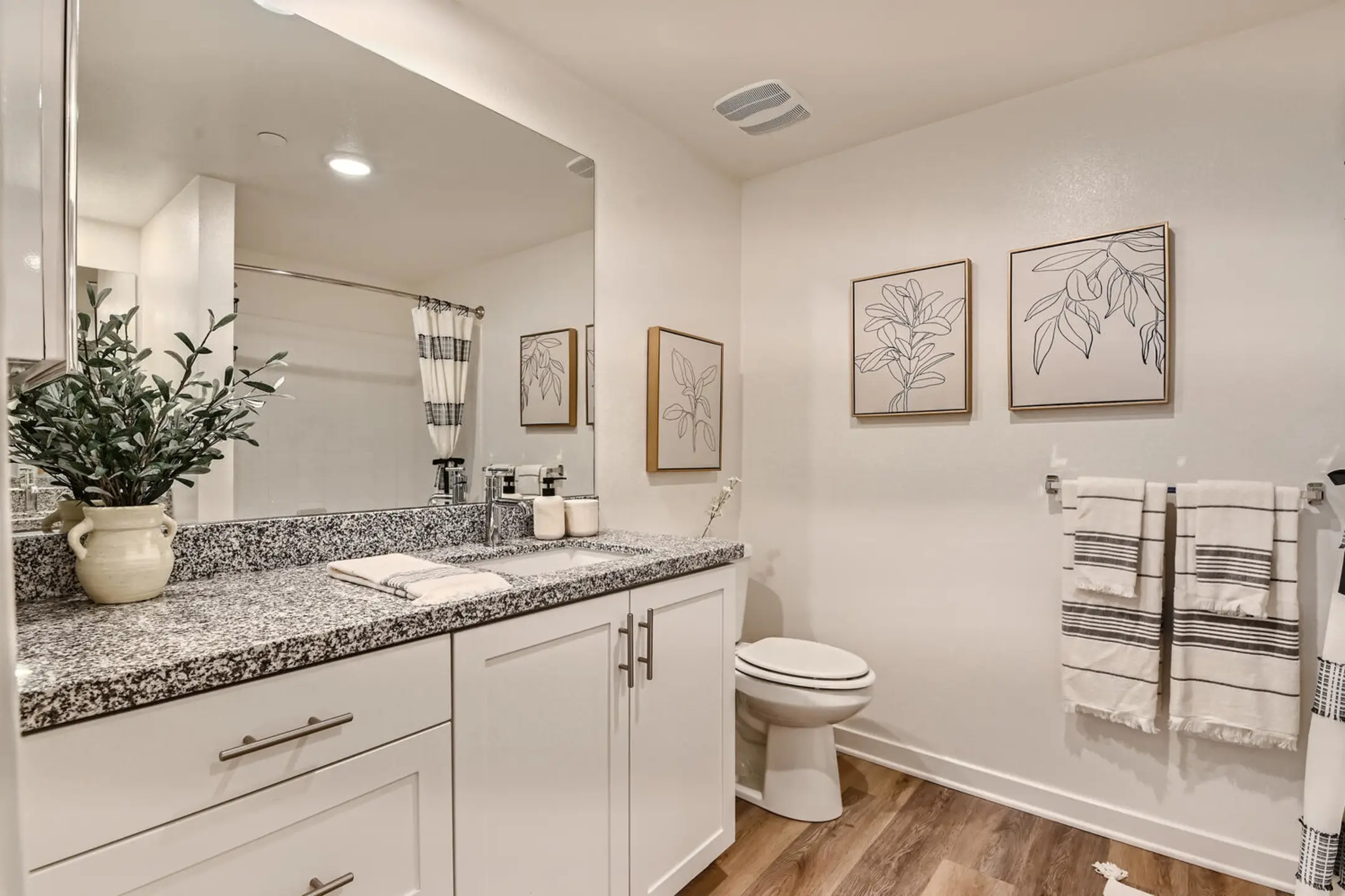 Bathroom - Pinebrook Apartments - Riverside, CA