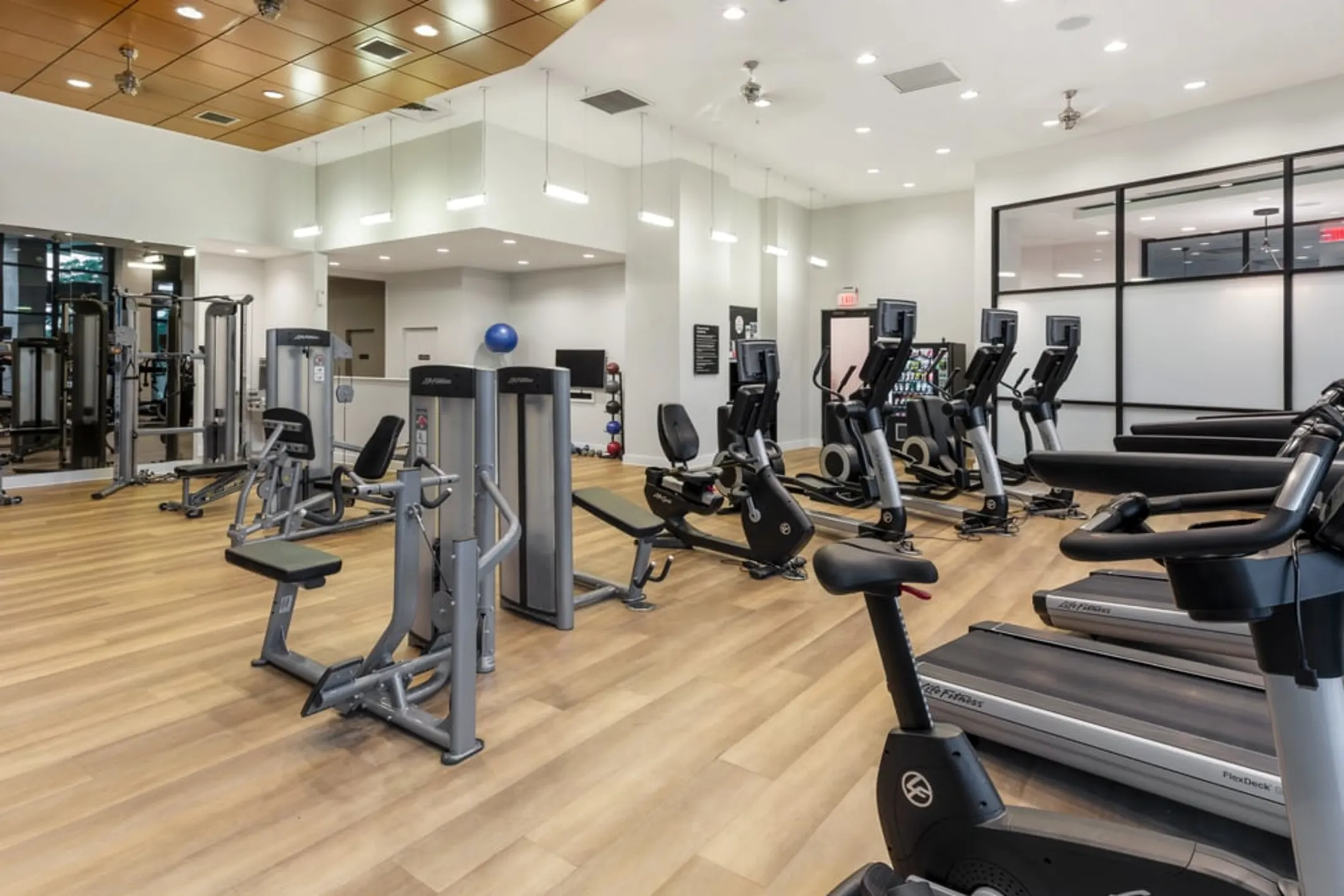 Fitness Weight Room - Avalon at Assembly Row - Somerville, MA
