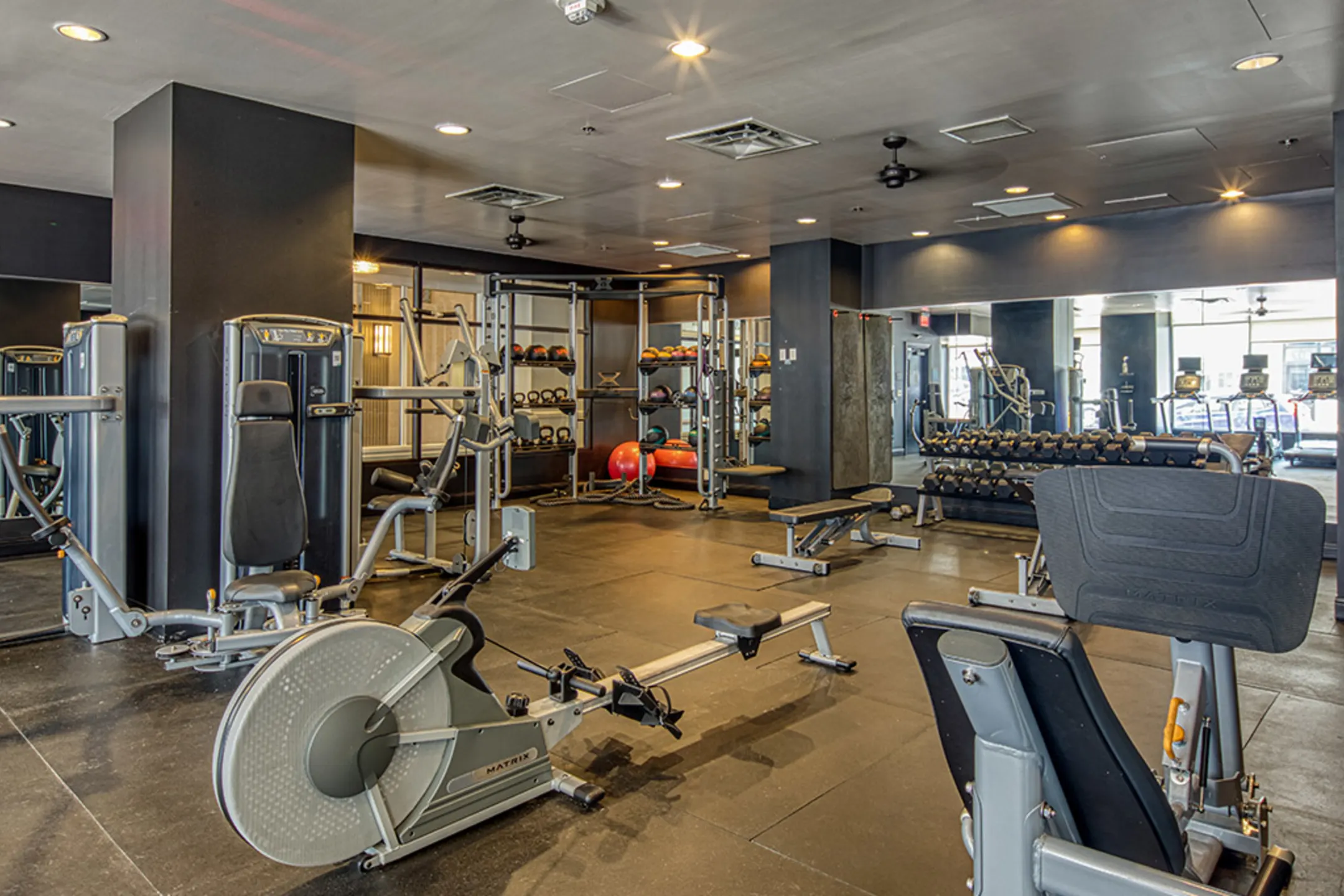 Fitness Weight Room - Deco at CNB - Richmond, VA