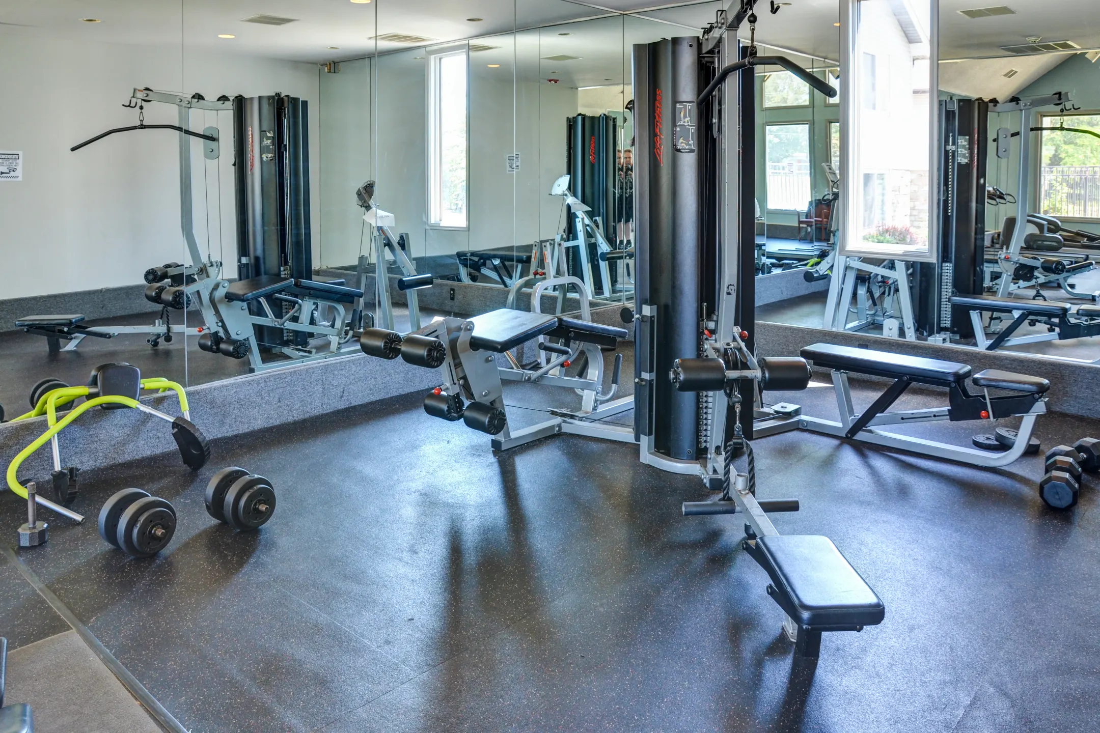 Fitness Weight Room - Prospect Pointe Apartment Homes - Jackson, NJ