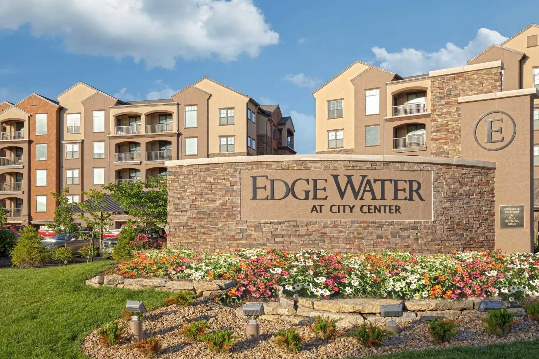 Community Signage - EdgeWater at City Center - Lenexa, KS
