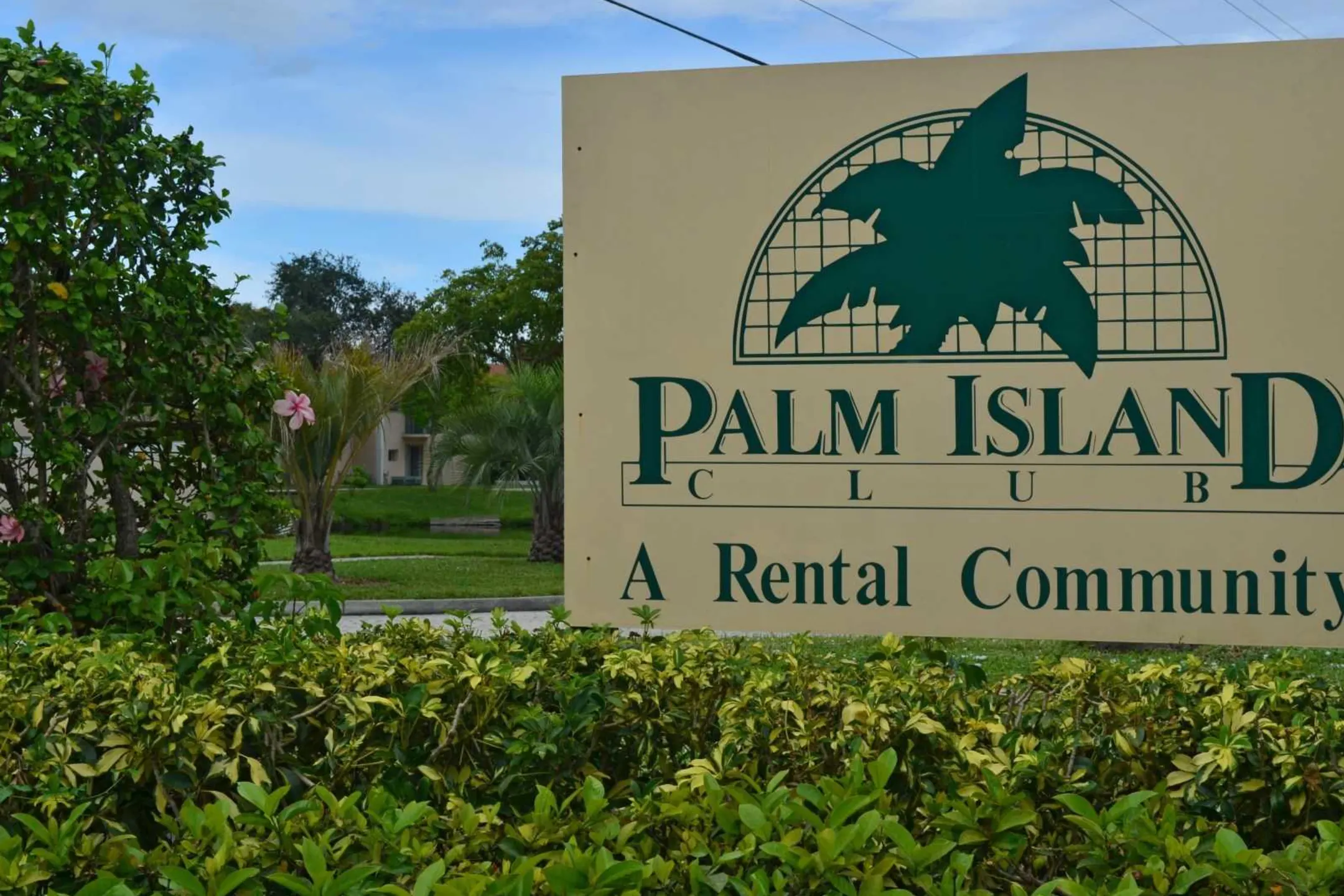Community Signage - Palm Island Club - Tamarac, FL