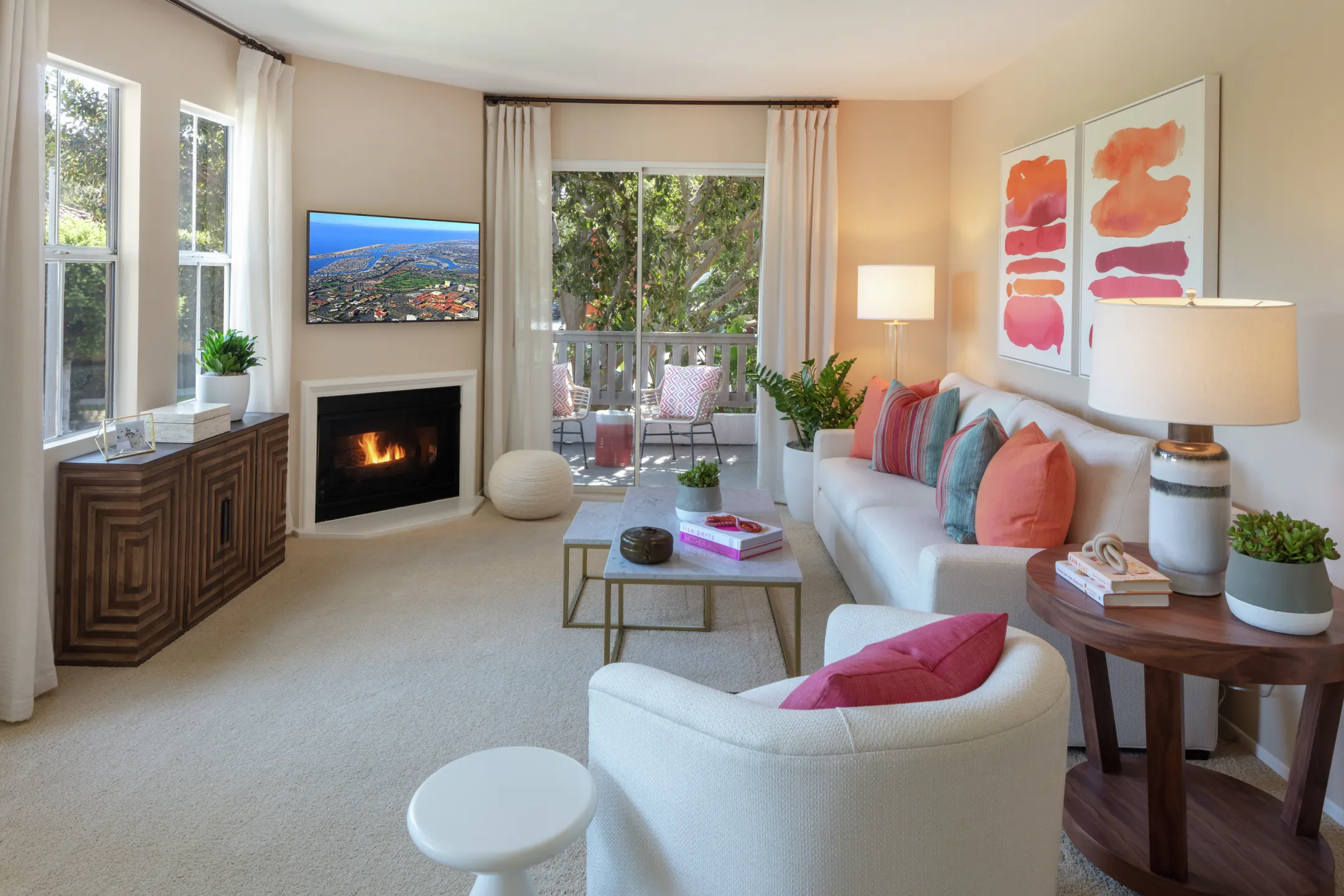 Living Room - Santa Clara - Irvine, CA