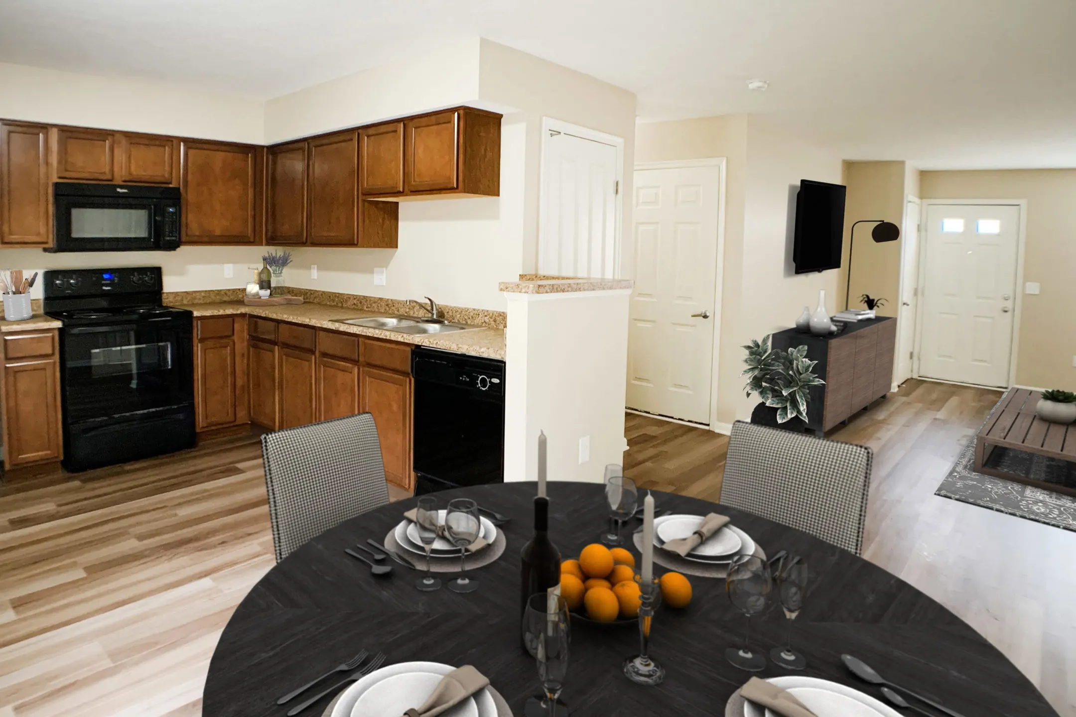 Kitchen - The Residences At Liberty Crossing - Columbus, OH