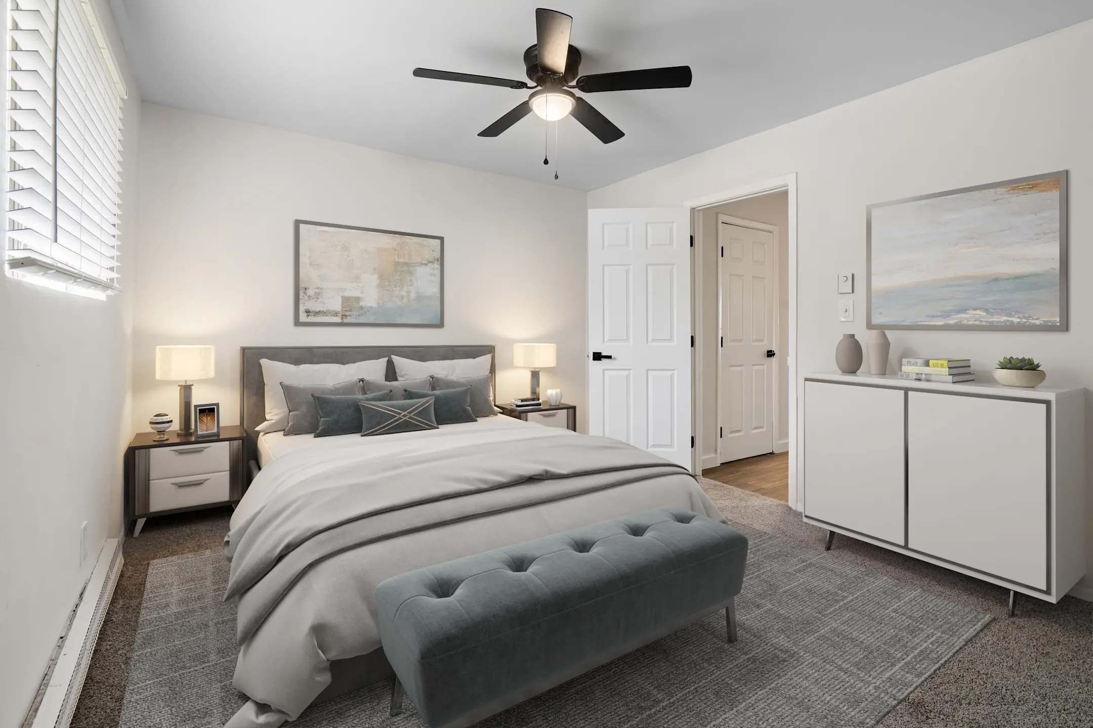 Bedroom - Cobbs Creek Apartment Homes - Decatur, GA