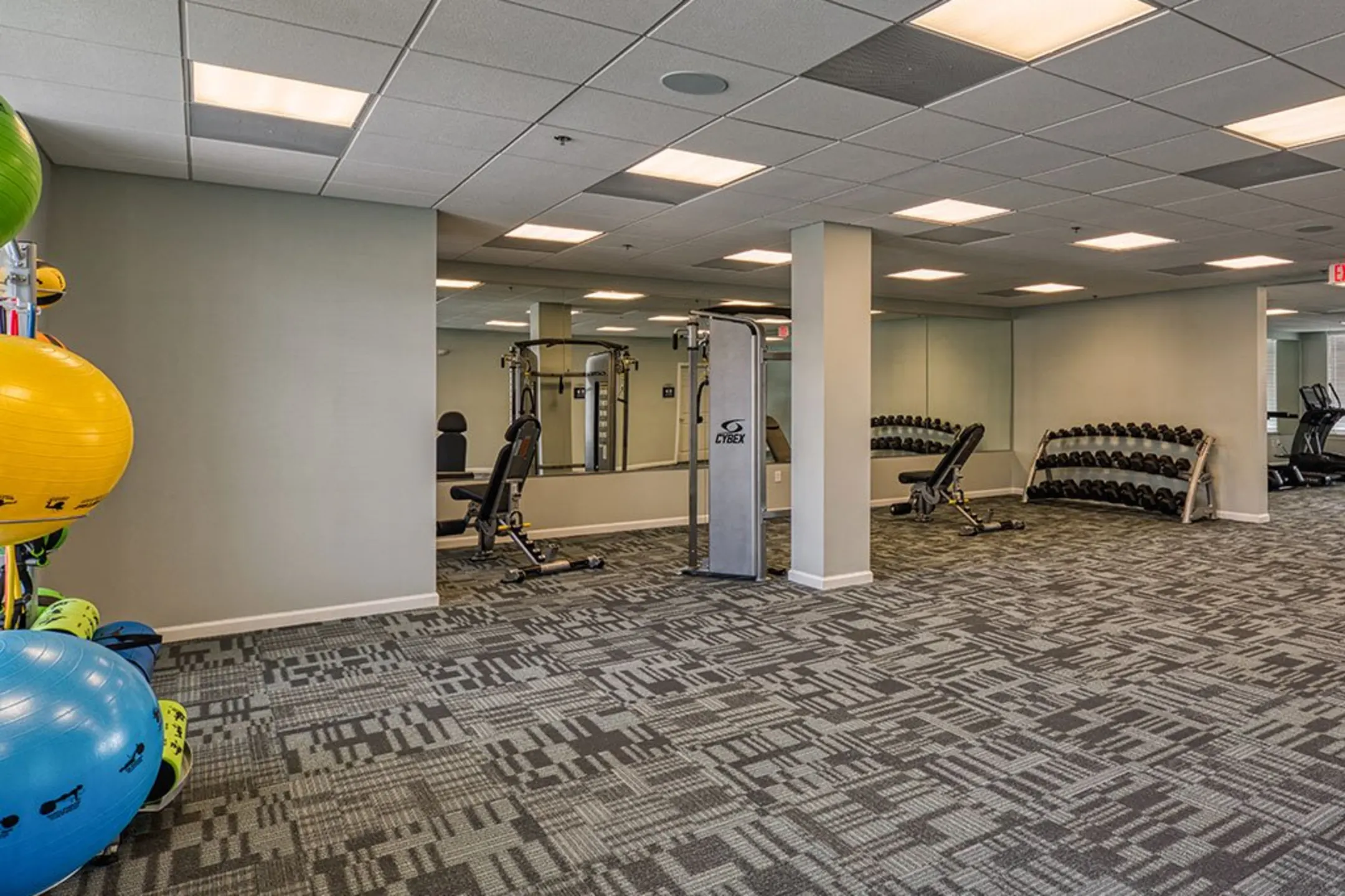 Fitness Weight Room - The Winterfield at Midlothian - Midlothian, VA