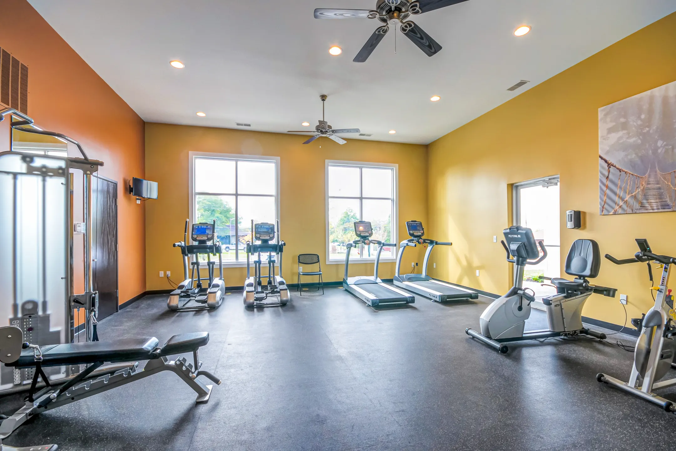 Fitness Weight Room - The Enclave - Sharonville, OH