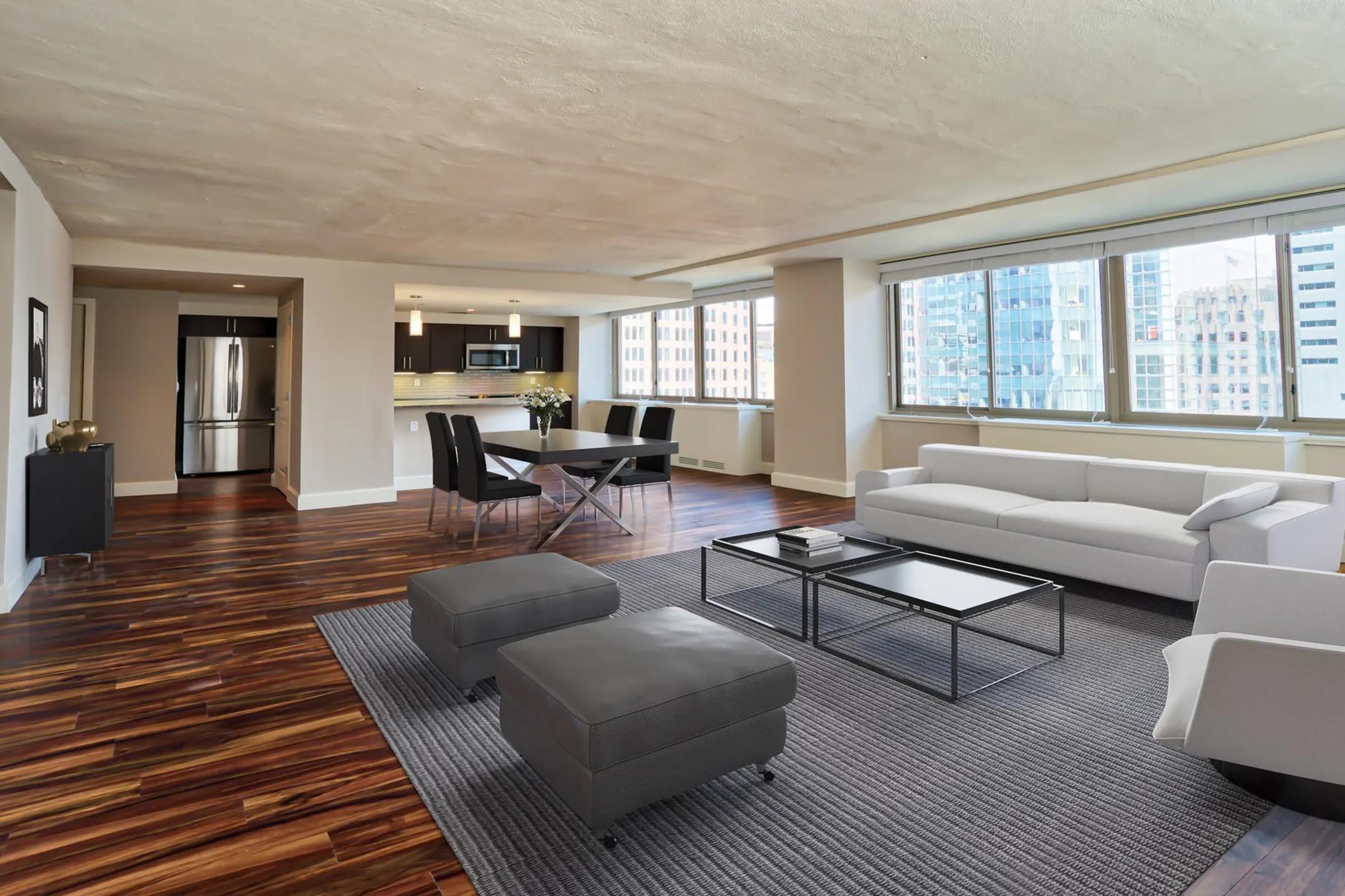 Living Room - The Sterling Apartment Homes - Philadelphia, PA