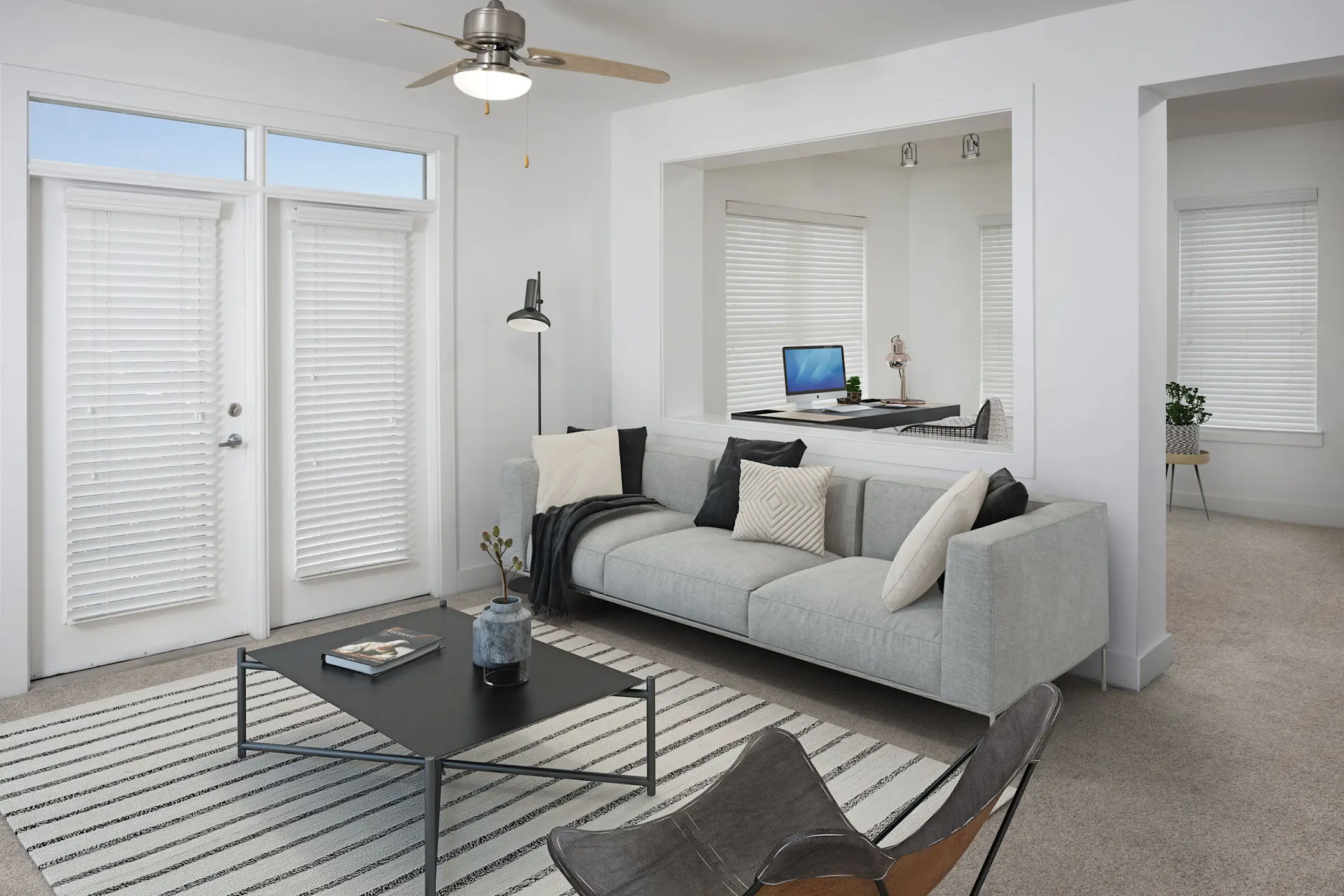Living Room - Camden Fourth Ward - Atlanta, GA