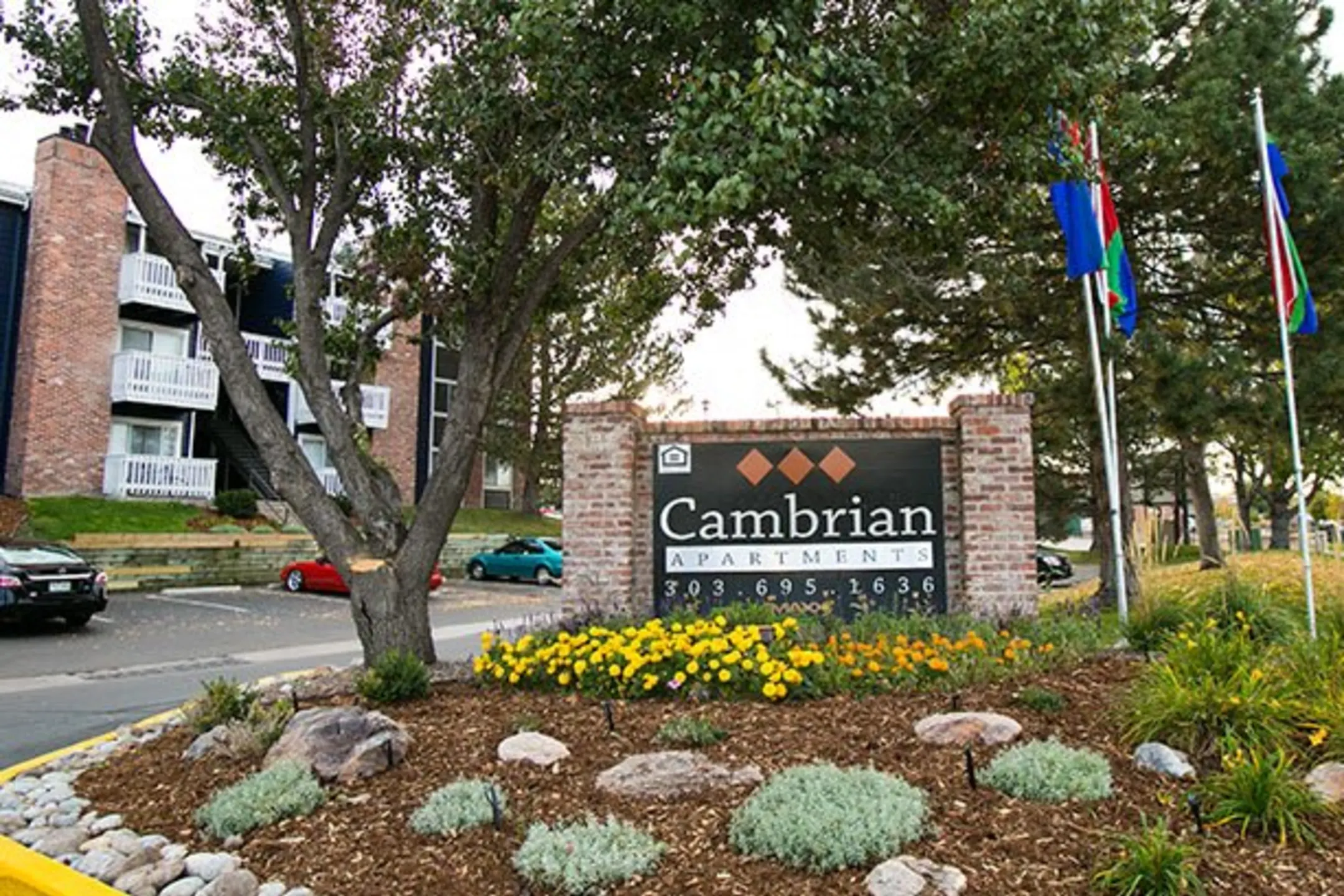 Community Signage - Cambrian Apartments - Aurora, CO