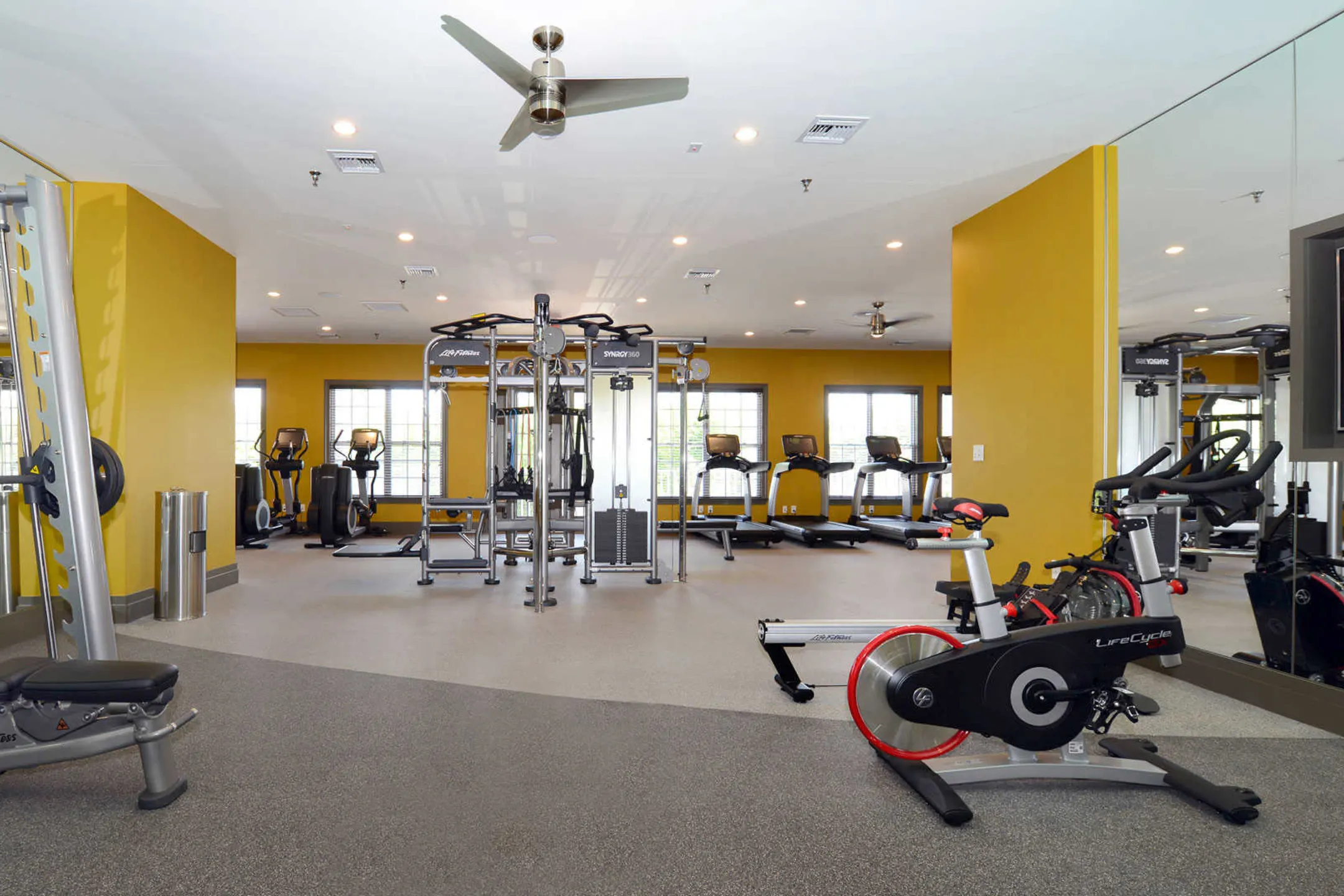 Fitness Weight Room - Reserve at Potomac Yard - Alexandria, VA