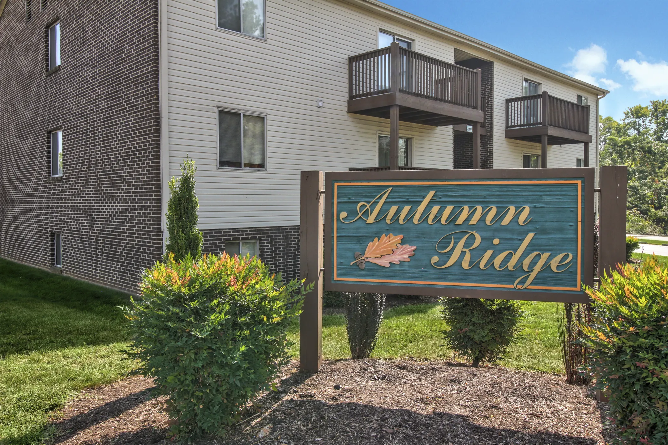 Community Signage - Autumn Ridge - Roanoke, VA