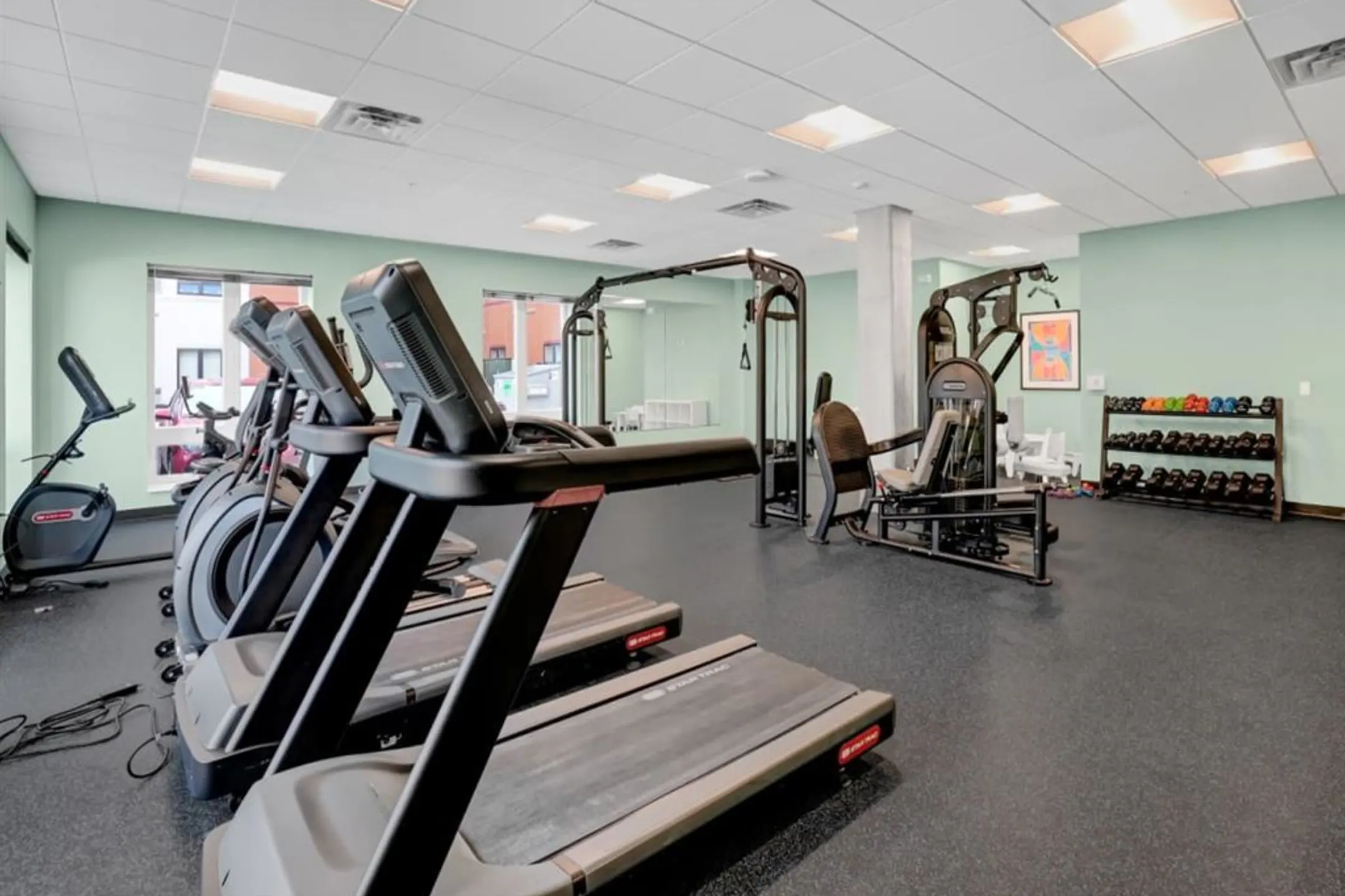 Fitness Weight Room - Timber & Tie Apartments - Minneapolis, MN