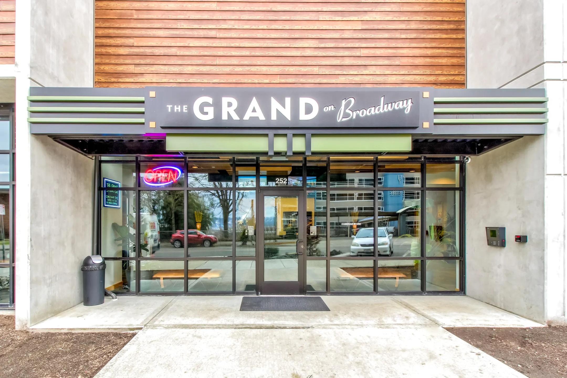 Community Signage - The Grand On Broadway - Tacoma, WA