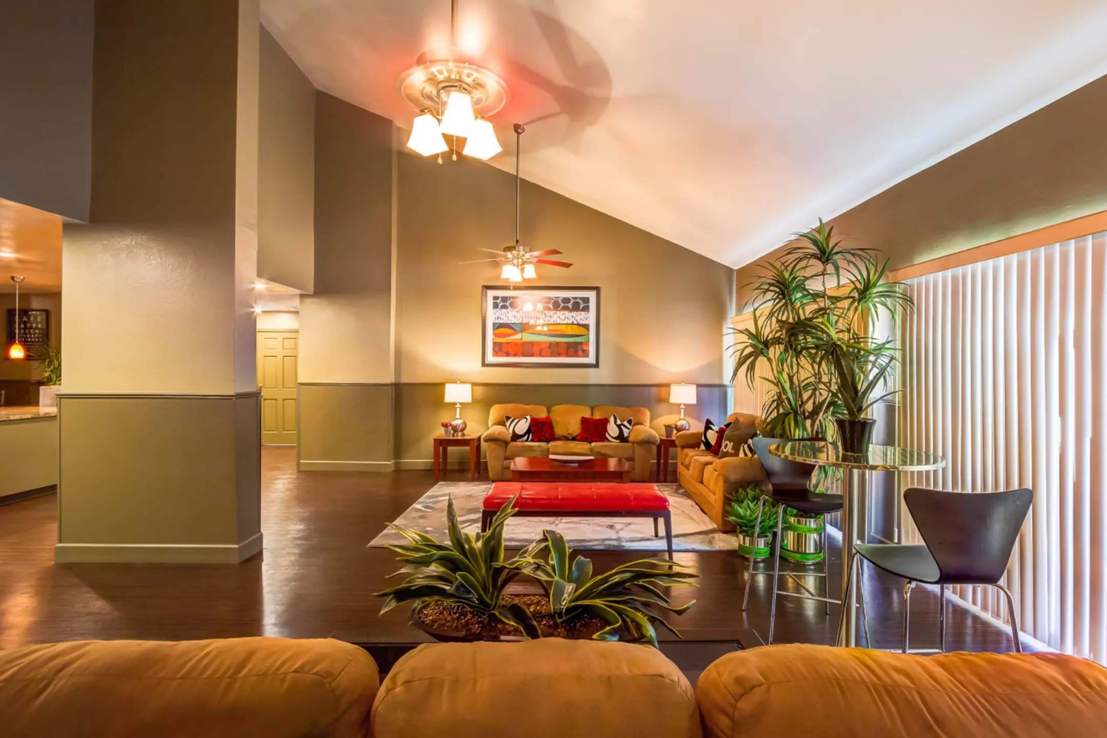 Living Room - Treehouse Apartments - College Station, TX