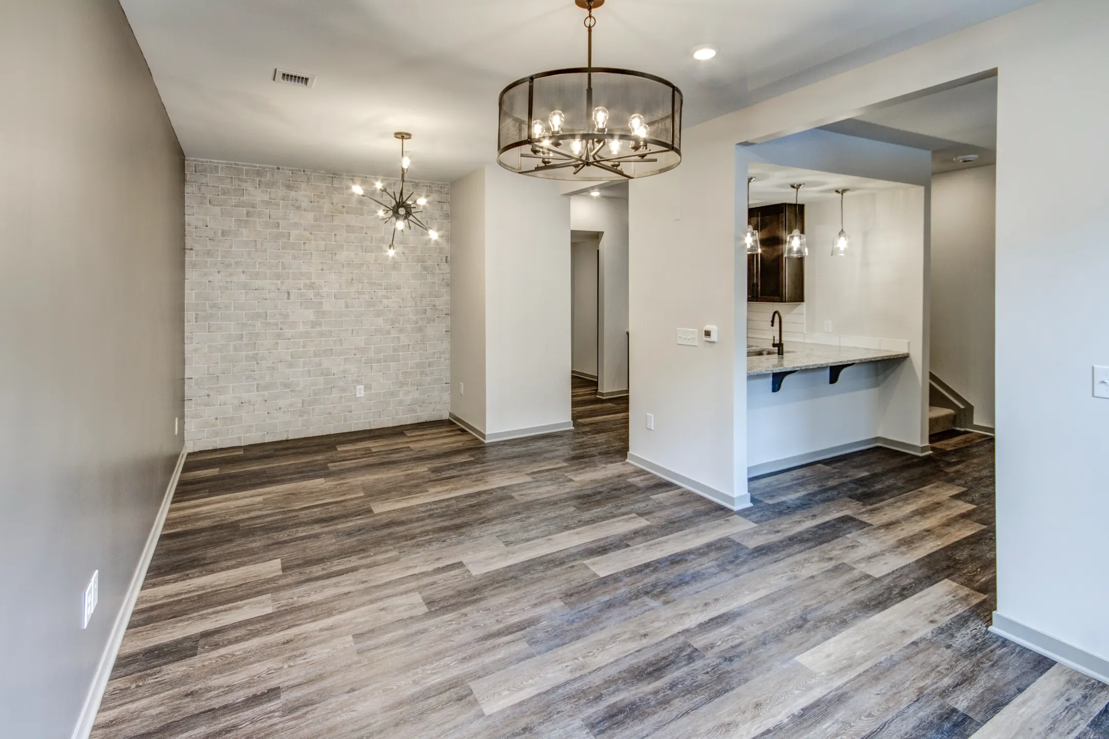 Living Room - The Residences at Carmel City Center - Carmel, IN