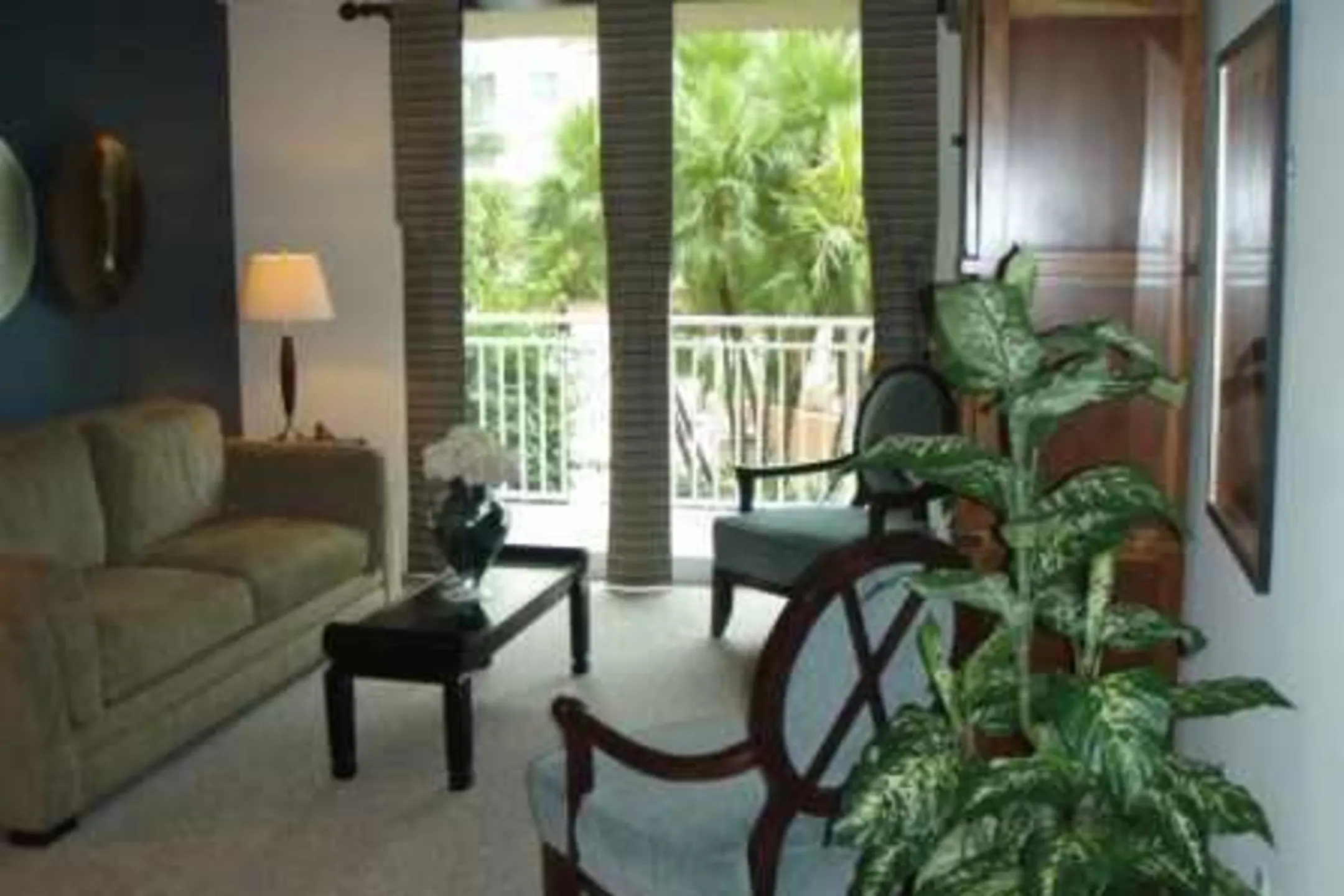 Living Room - Boca Apartments - Boca Raton, FL