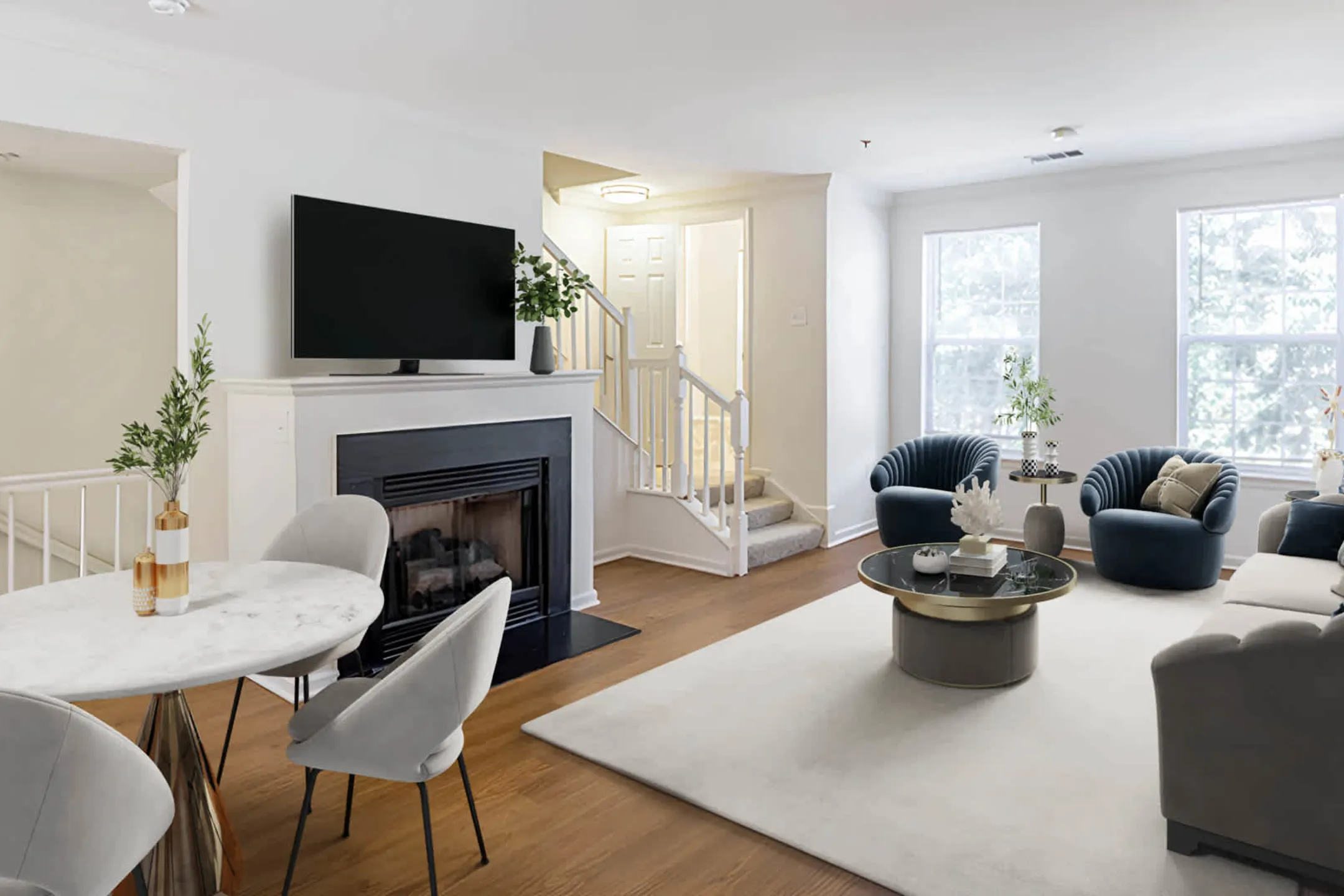 Living Room - Town Square at Mark Center - Alexandria, VA