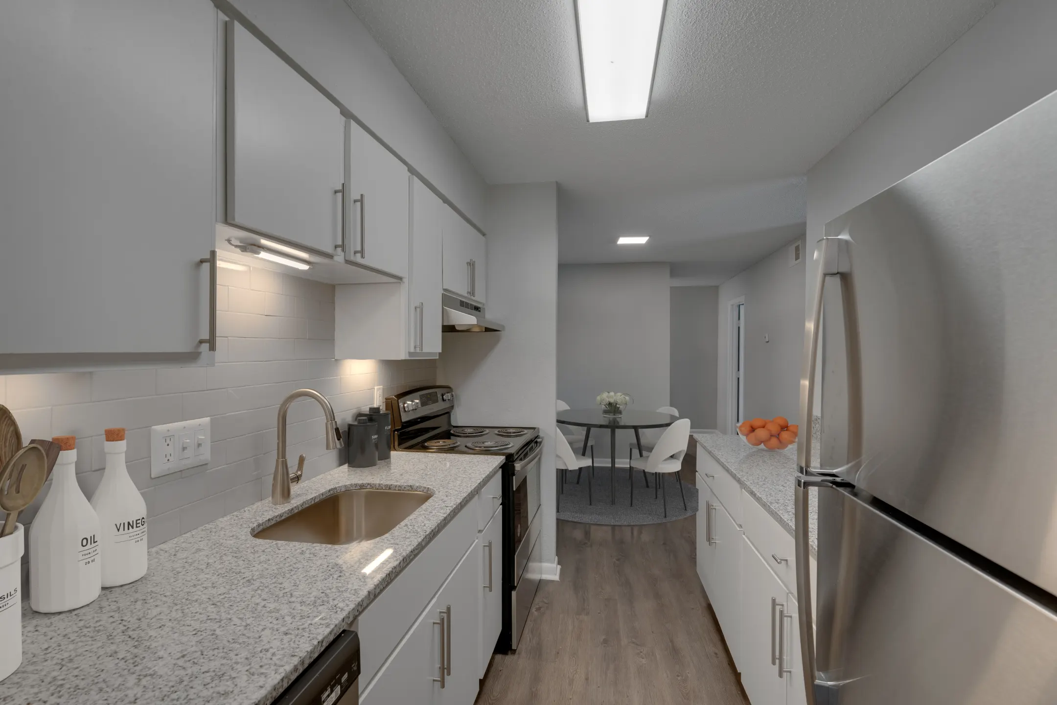 Kitchen - SoHo Apartment Homes - Durham, NC