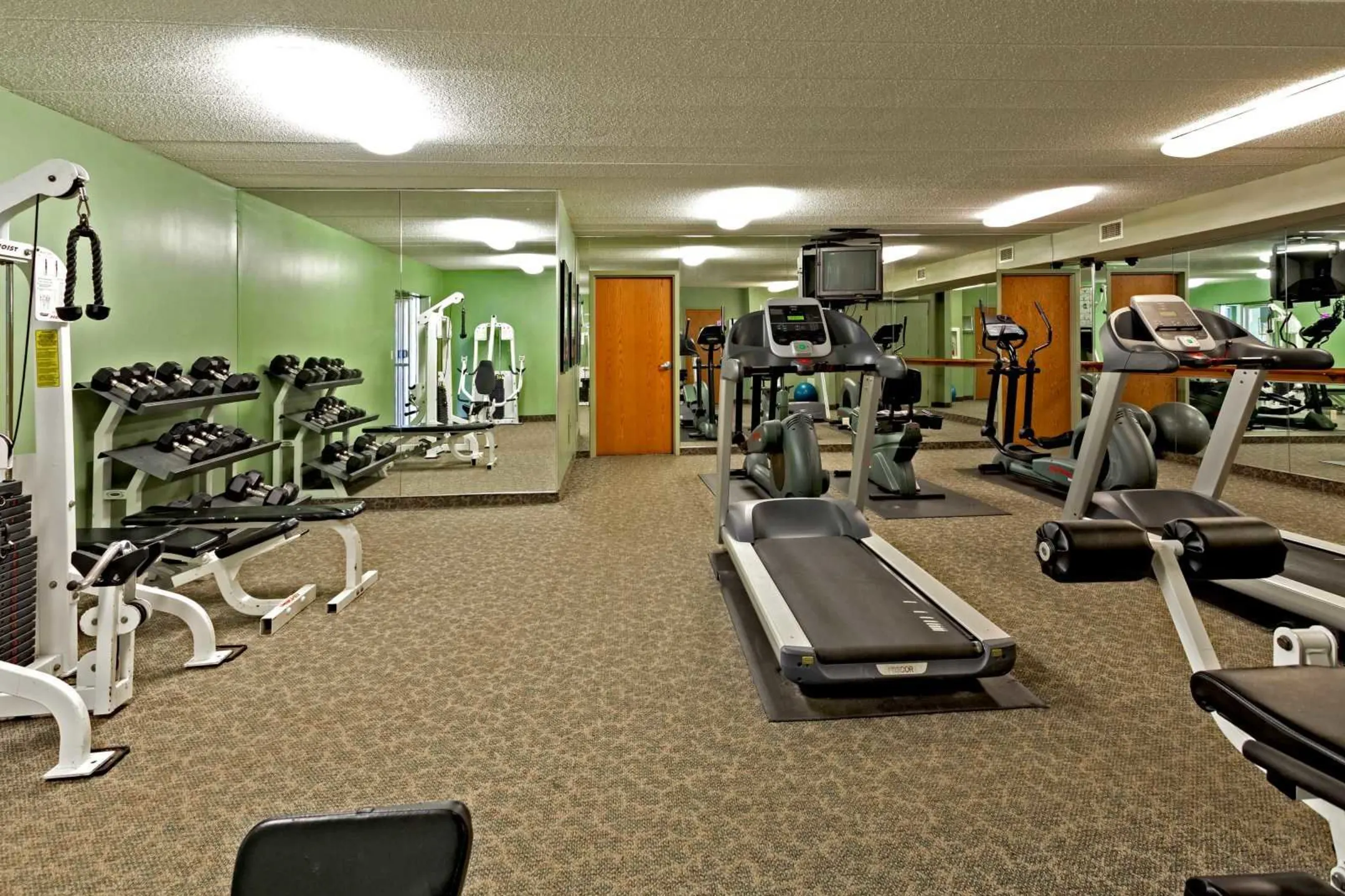 Fitness Weight Room - Bradley House Apartments - Saint Paul, MN