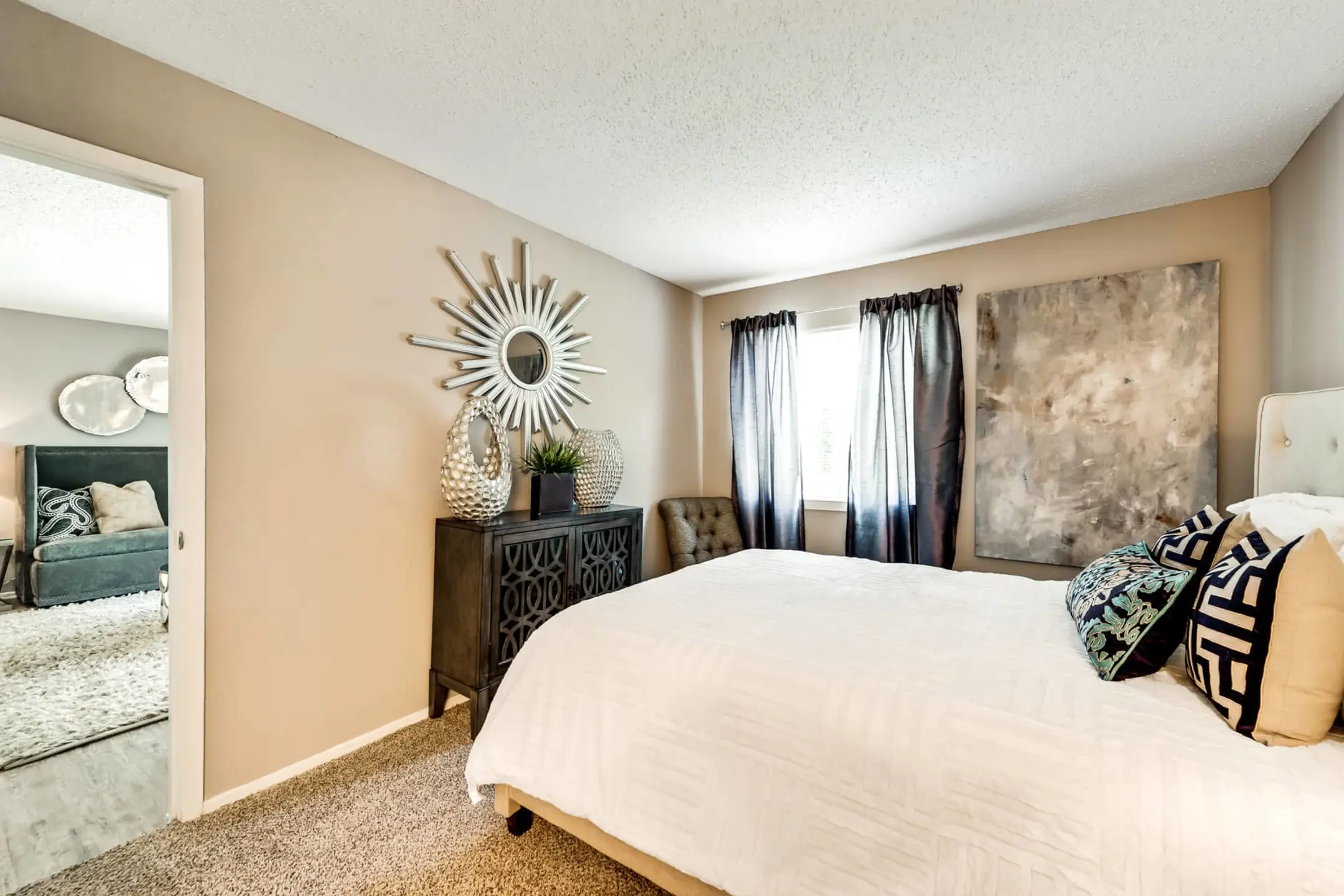 Bedroom - Addison Apartments at the Park - Addison, TX
