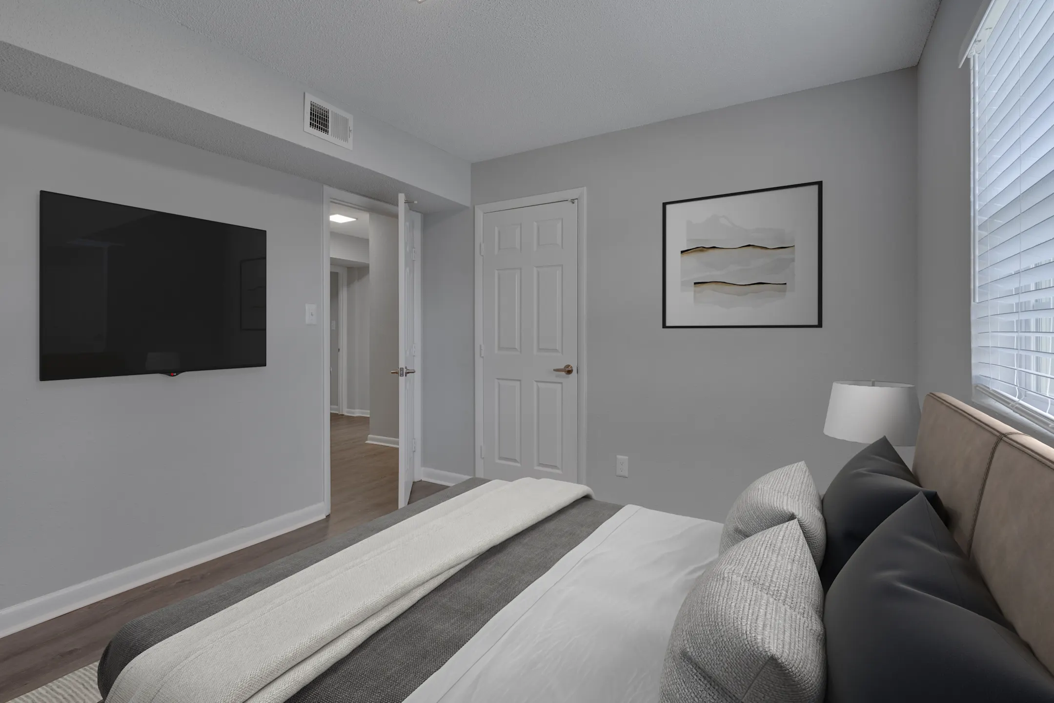Bedroom - SoHo Apartment Homes - Durham, NC