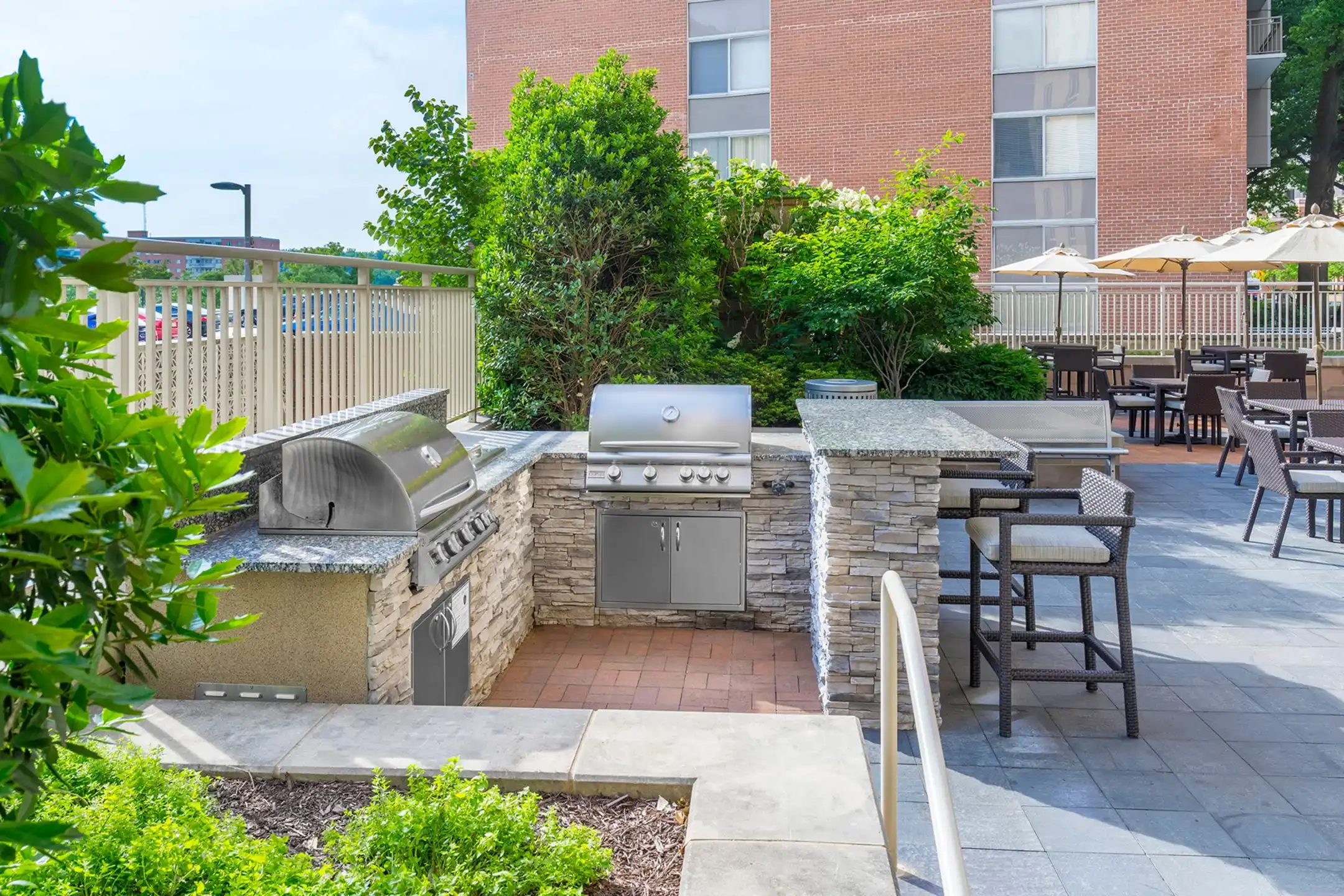 Patio / Deck - 1200 East West - Silver Spring, MD