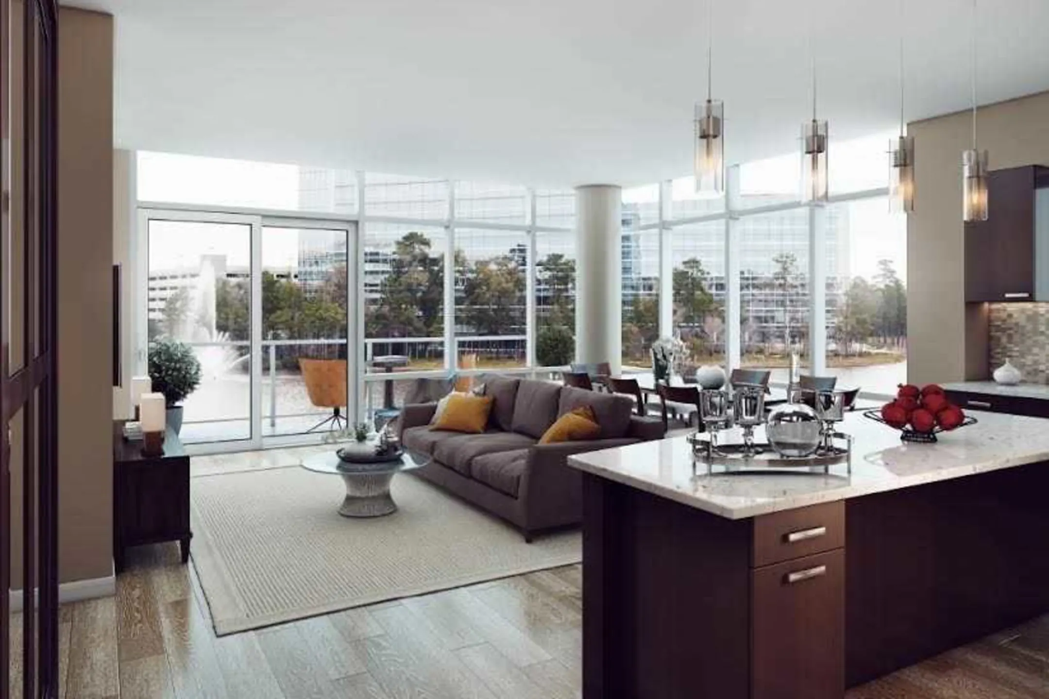 Living Room - 77301 Luxury Properties - Conroe, TX
